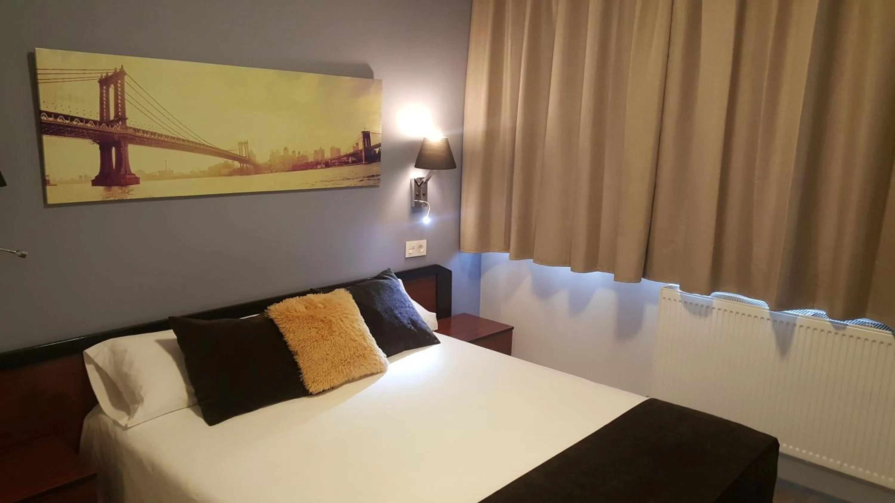 Bed in Hotel El Haya