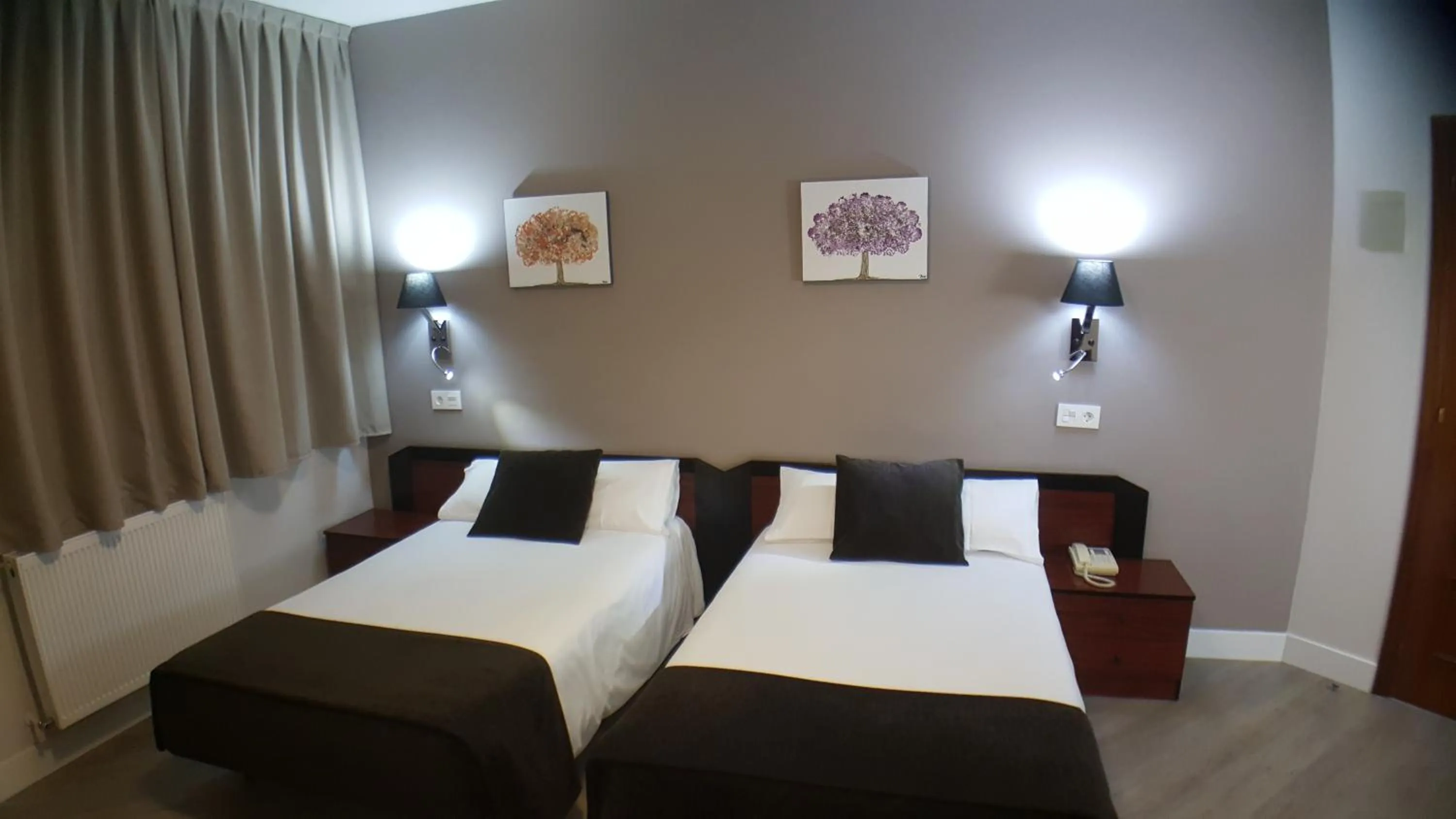 Bed in Hotel El Haya