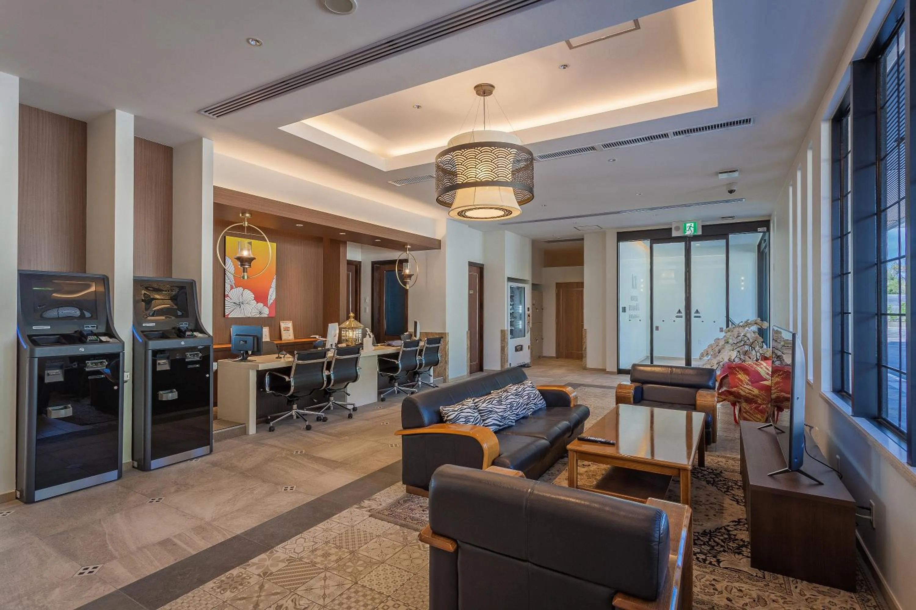 Lobby or reception in Kariyushi LCH. Resort