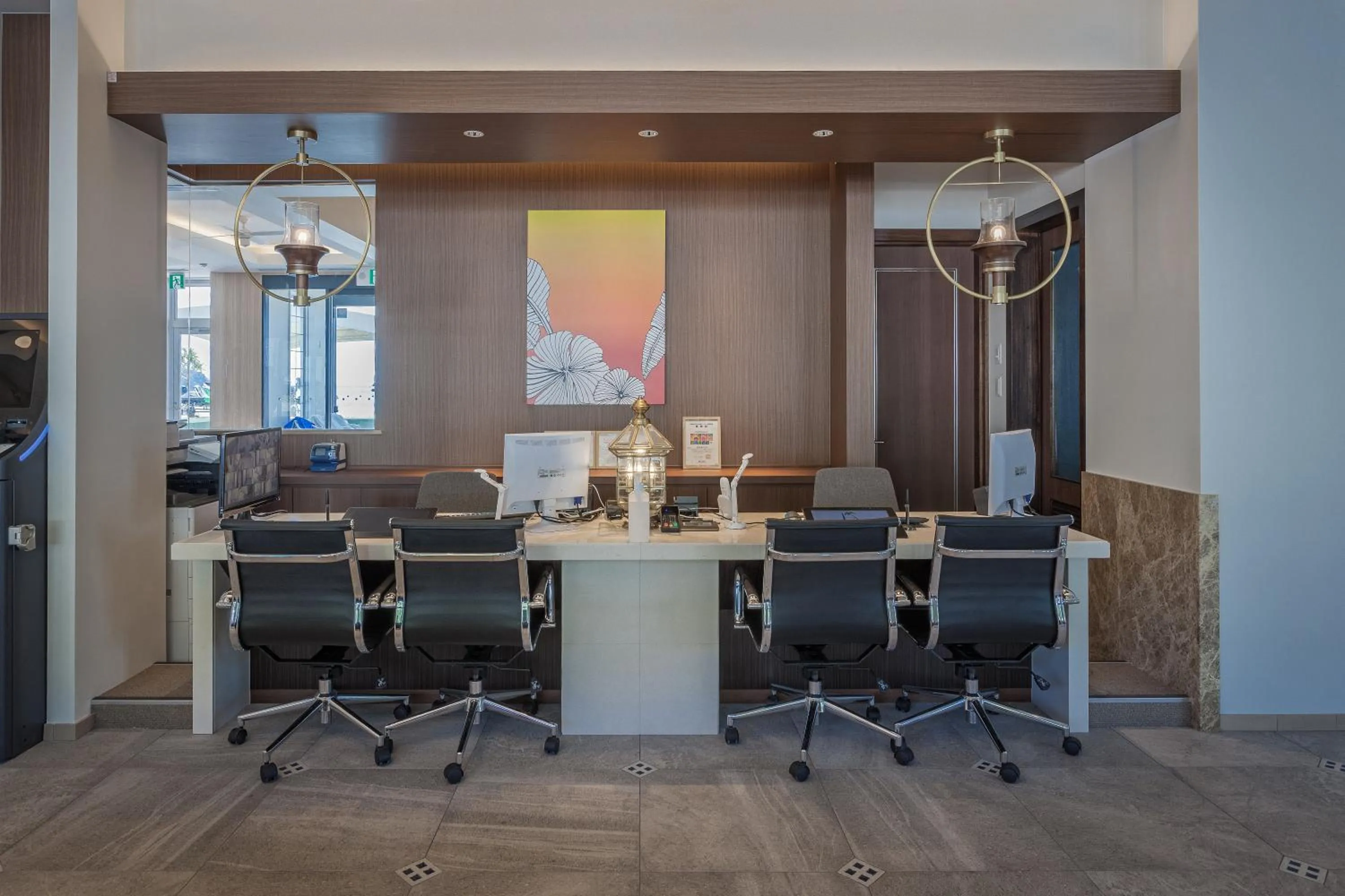 Lobby or reception in Kariyushi LCH. Resort