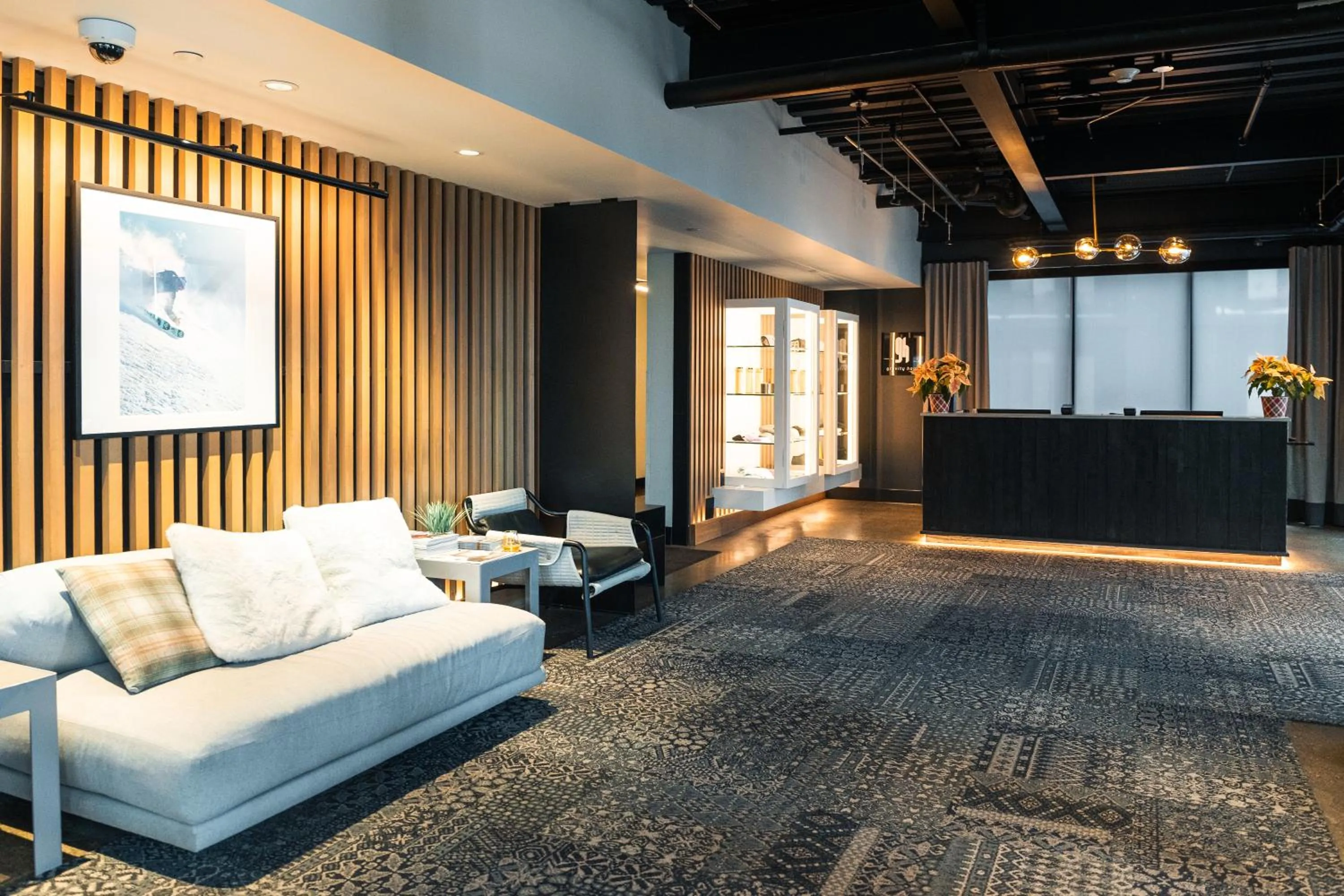 Lobby or reception in Gravity Haus Jackson Hole
