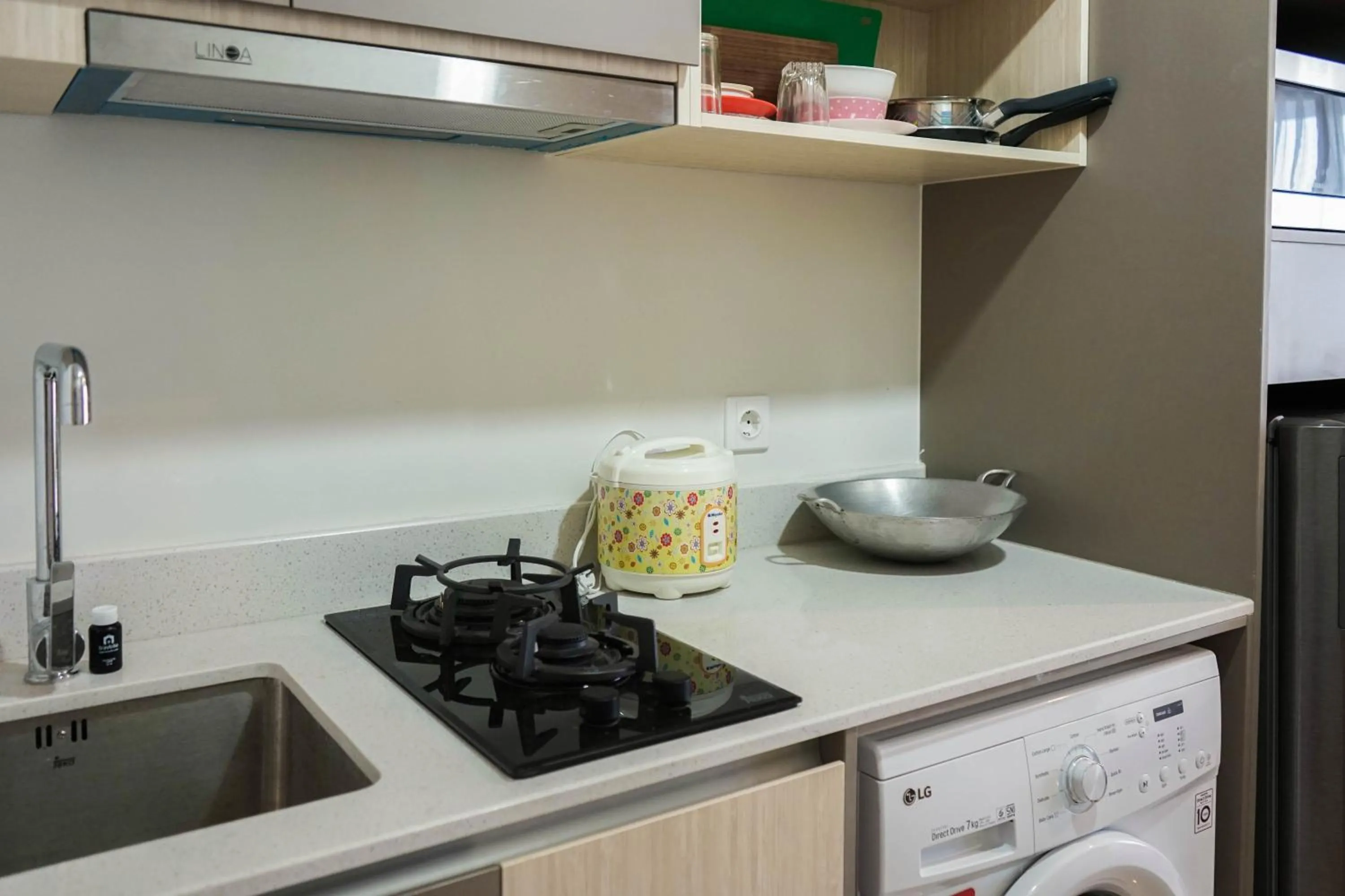 New Furnished Studio with Sea View at Gold Coast Apartment By Travelio