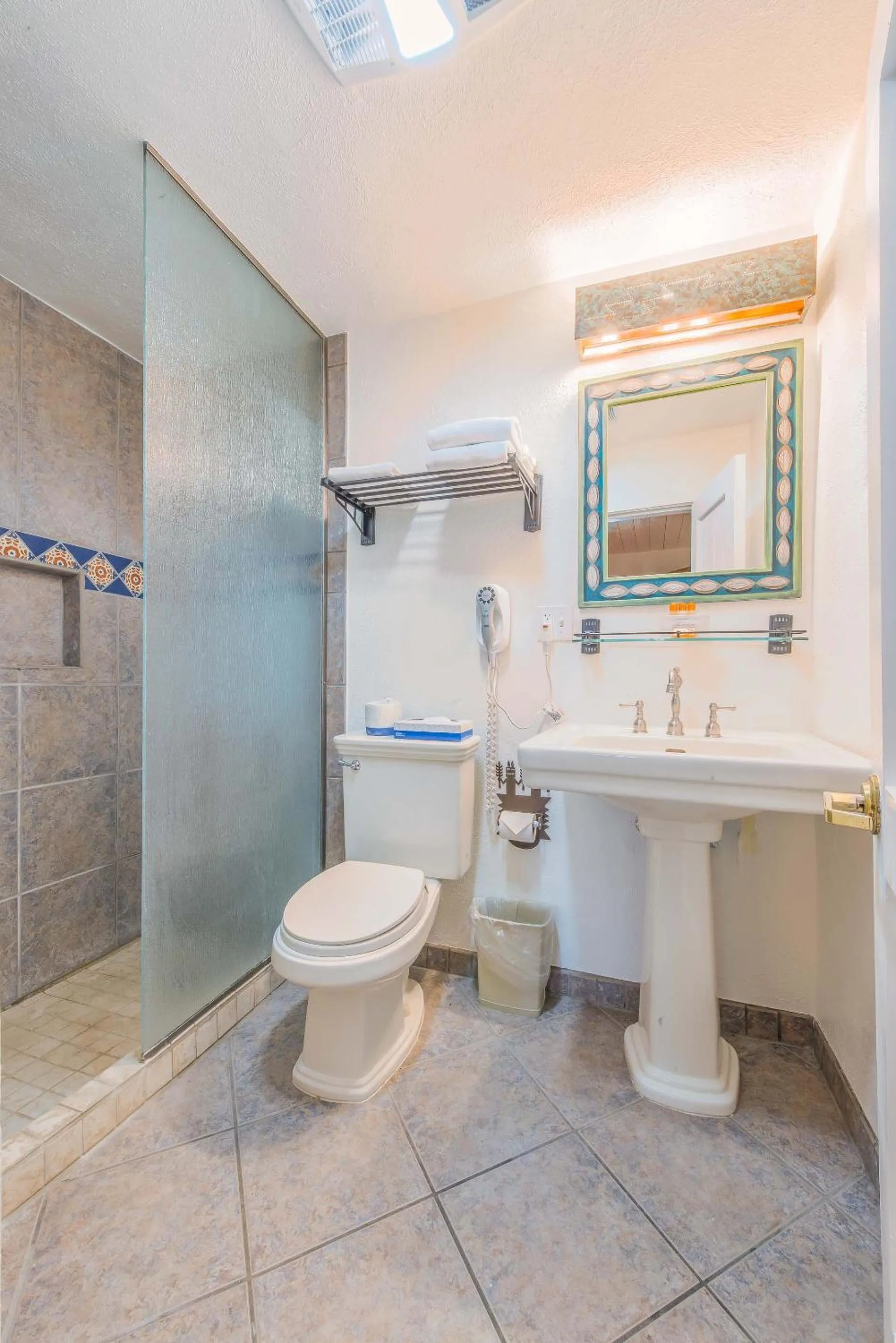 Bathroom in The Historic Taos Inn