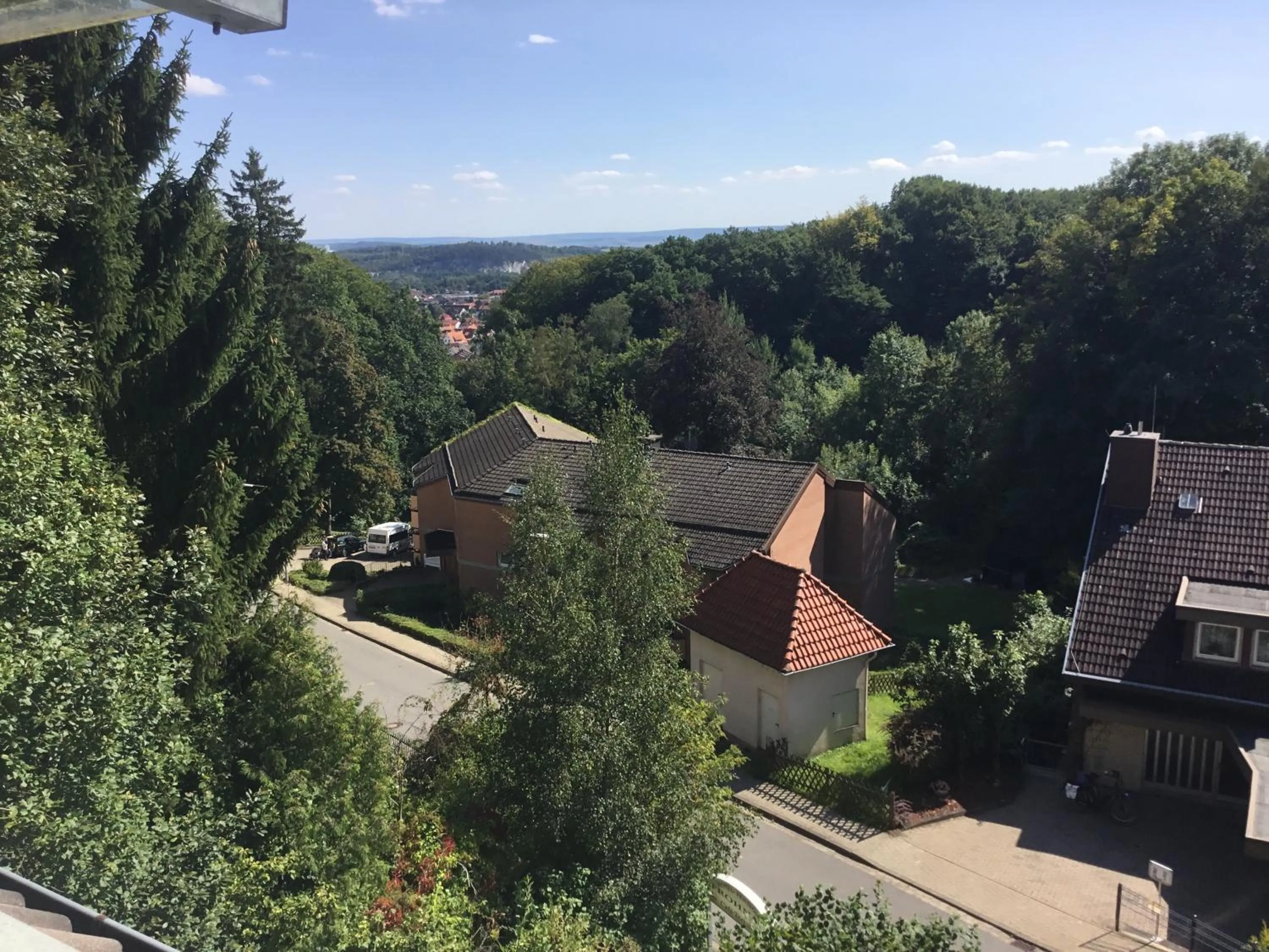 View (from property/room) in Panorama Hotel Pension Frohnau