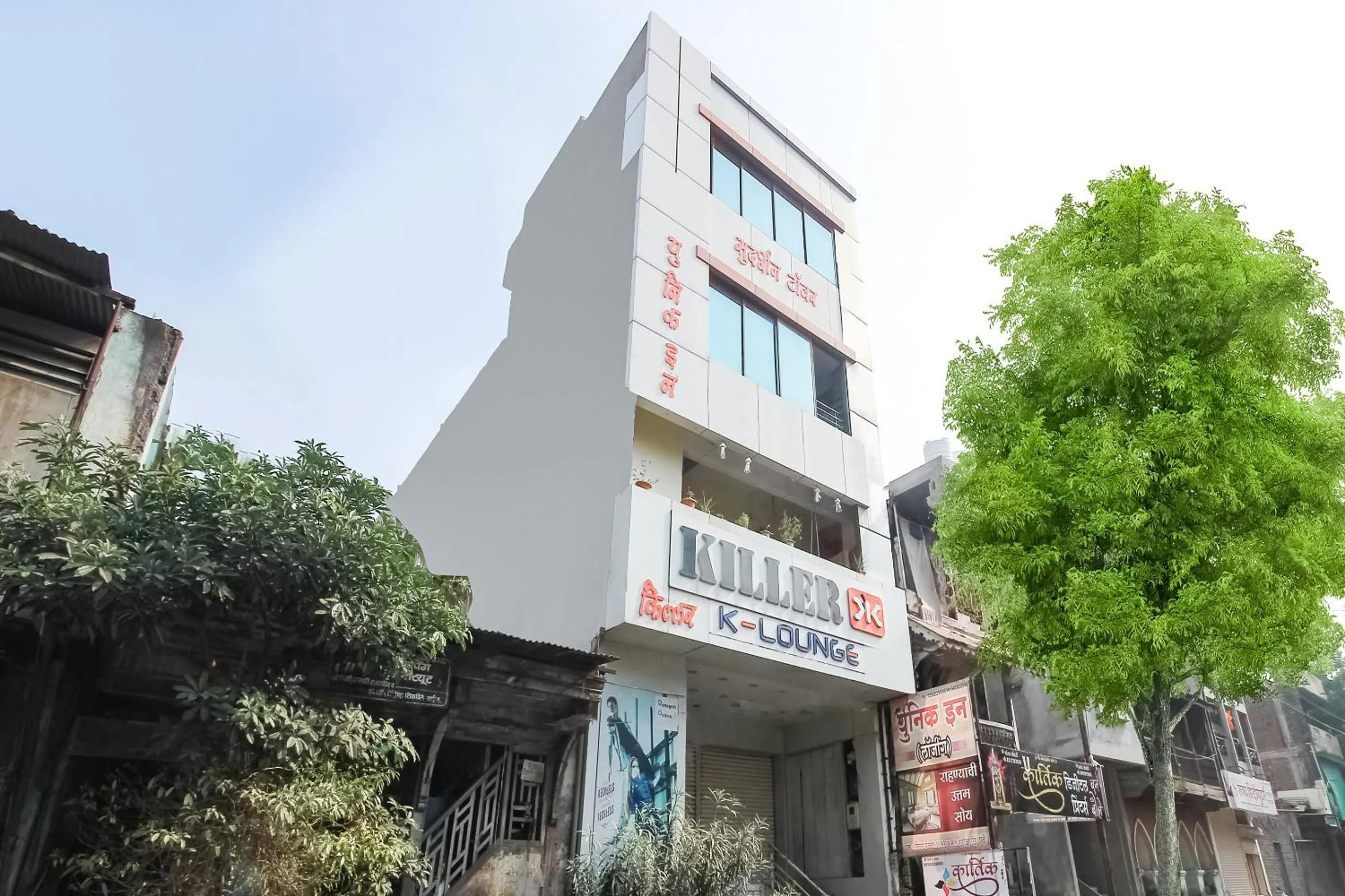 Facade/entrance in Hotel O Unique Inn