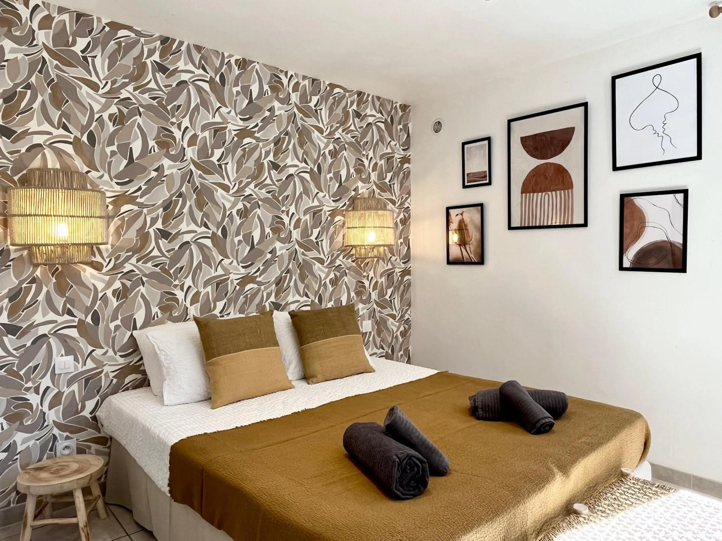 Bed in Domaine de Licetto