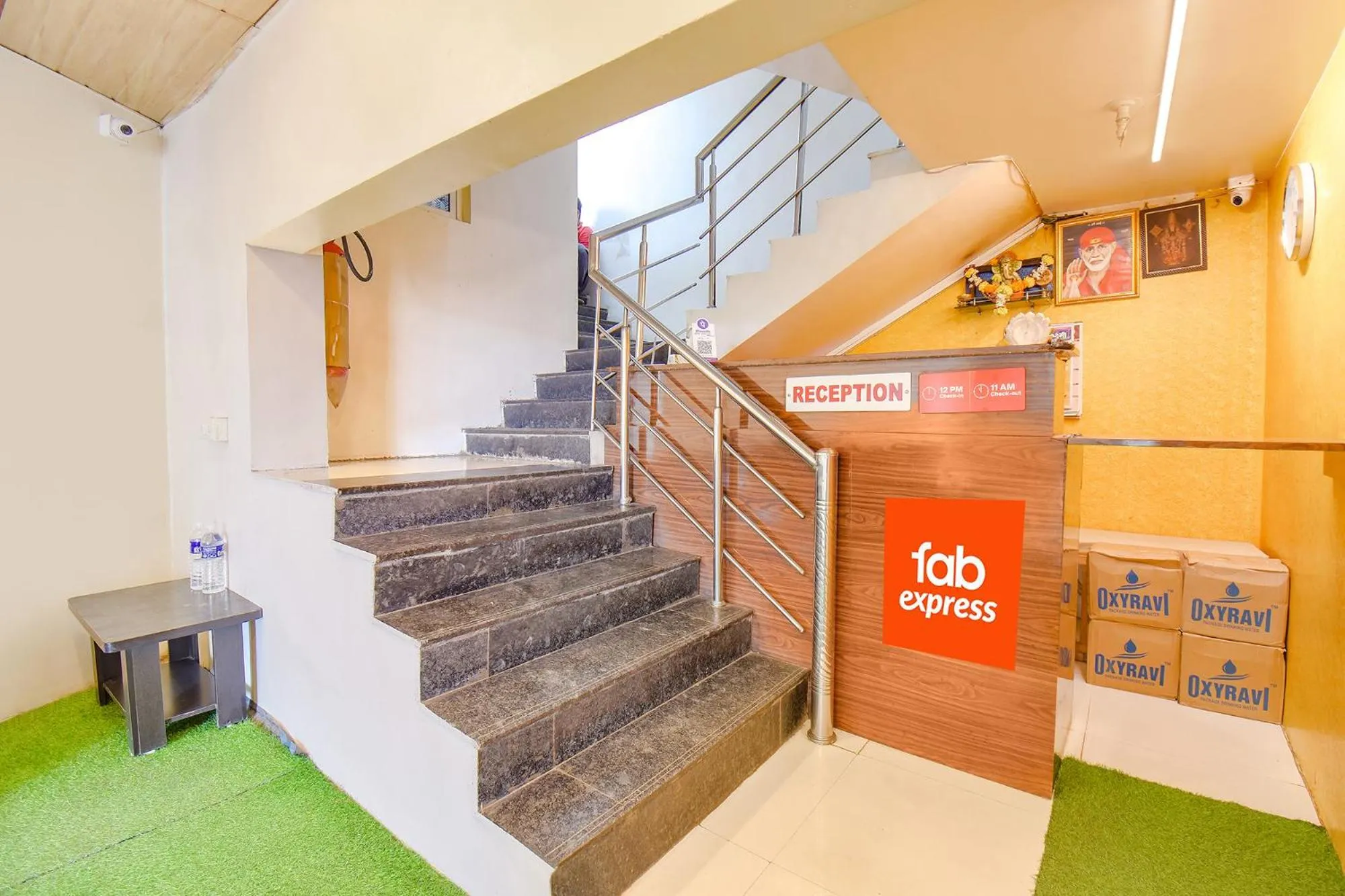 Lobby or reception in Via Shivsai Palace - Nr Shree Krishna Temple