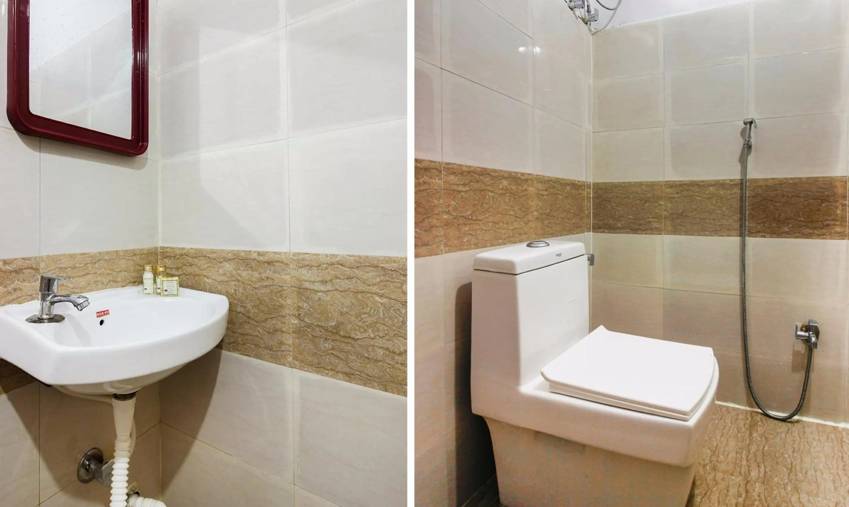 Bathroom in Capital O Che Sigma Hotel