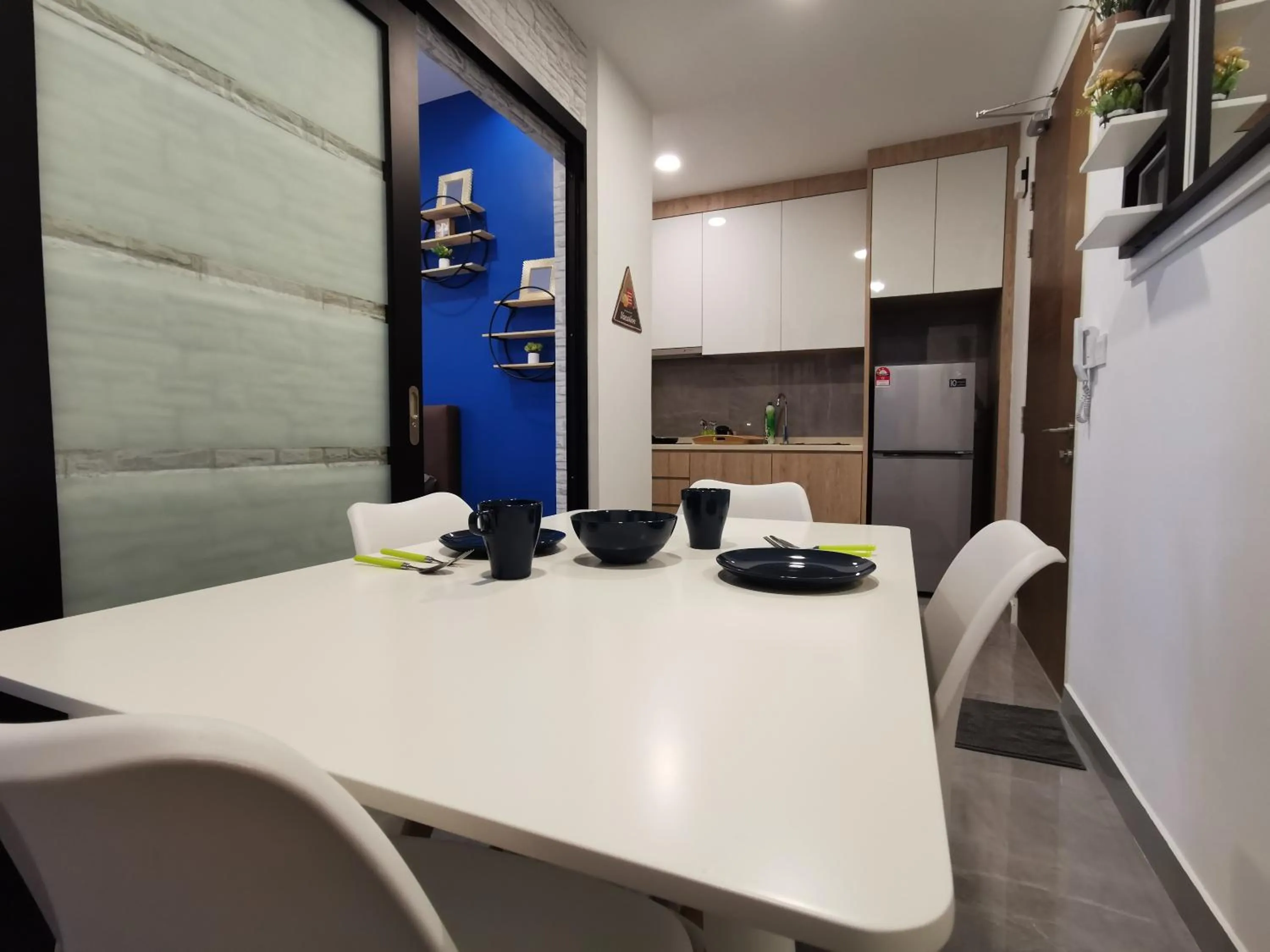 Dining area in Thermospace Imperio A-17-19 Melaka City