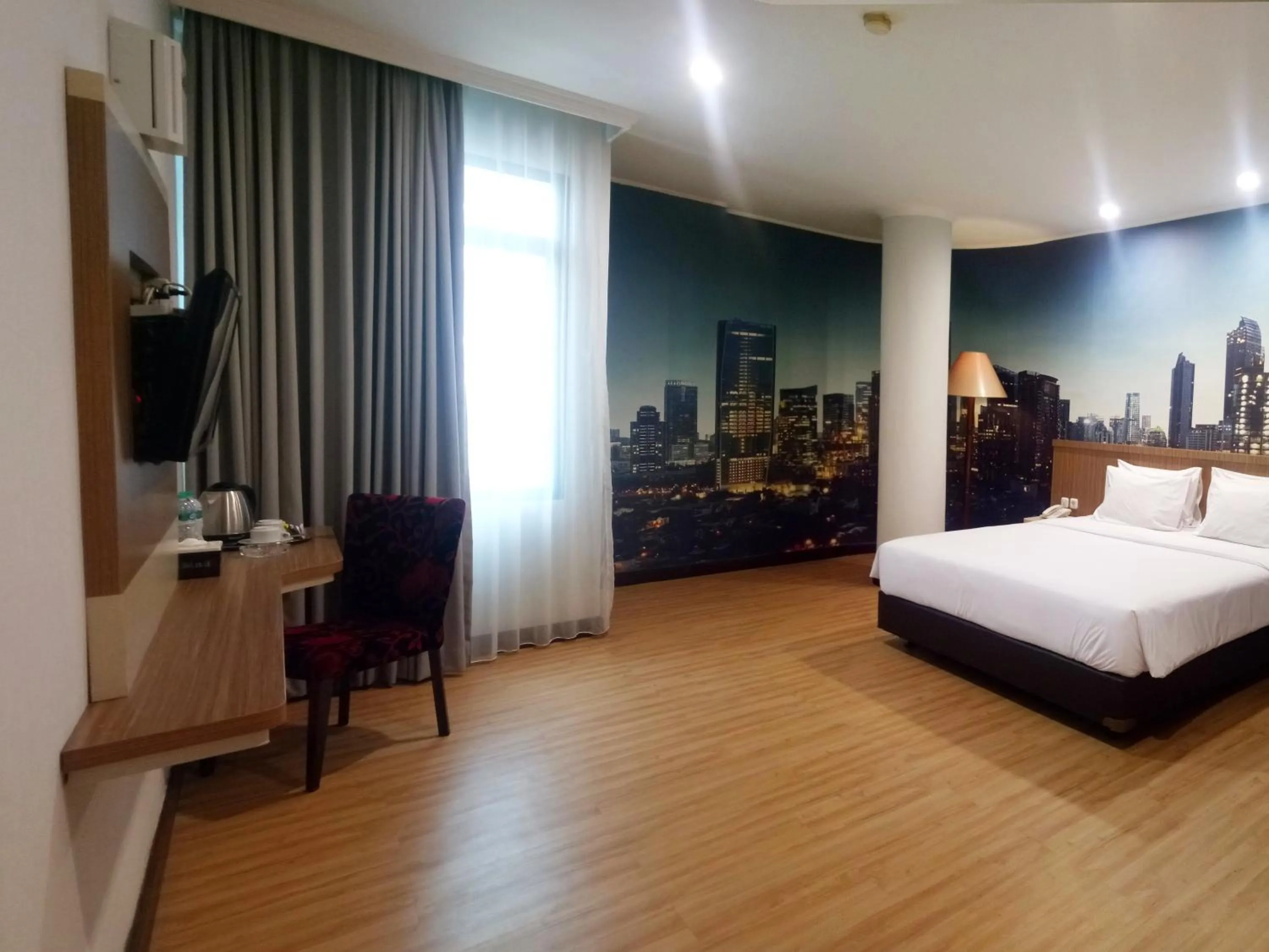 Bed in Sanno Pluit Hotel