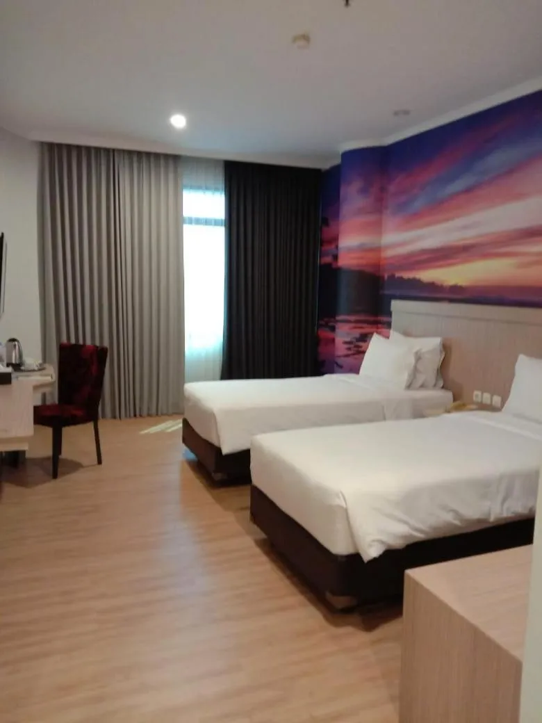 Bed in Sanno Pluit Hotel