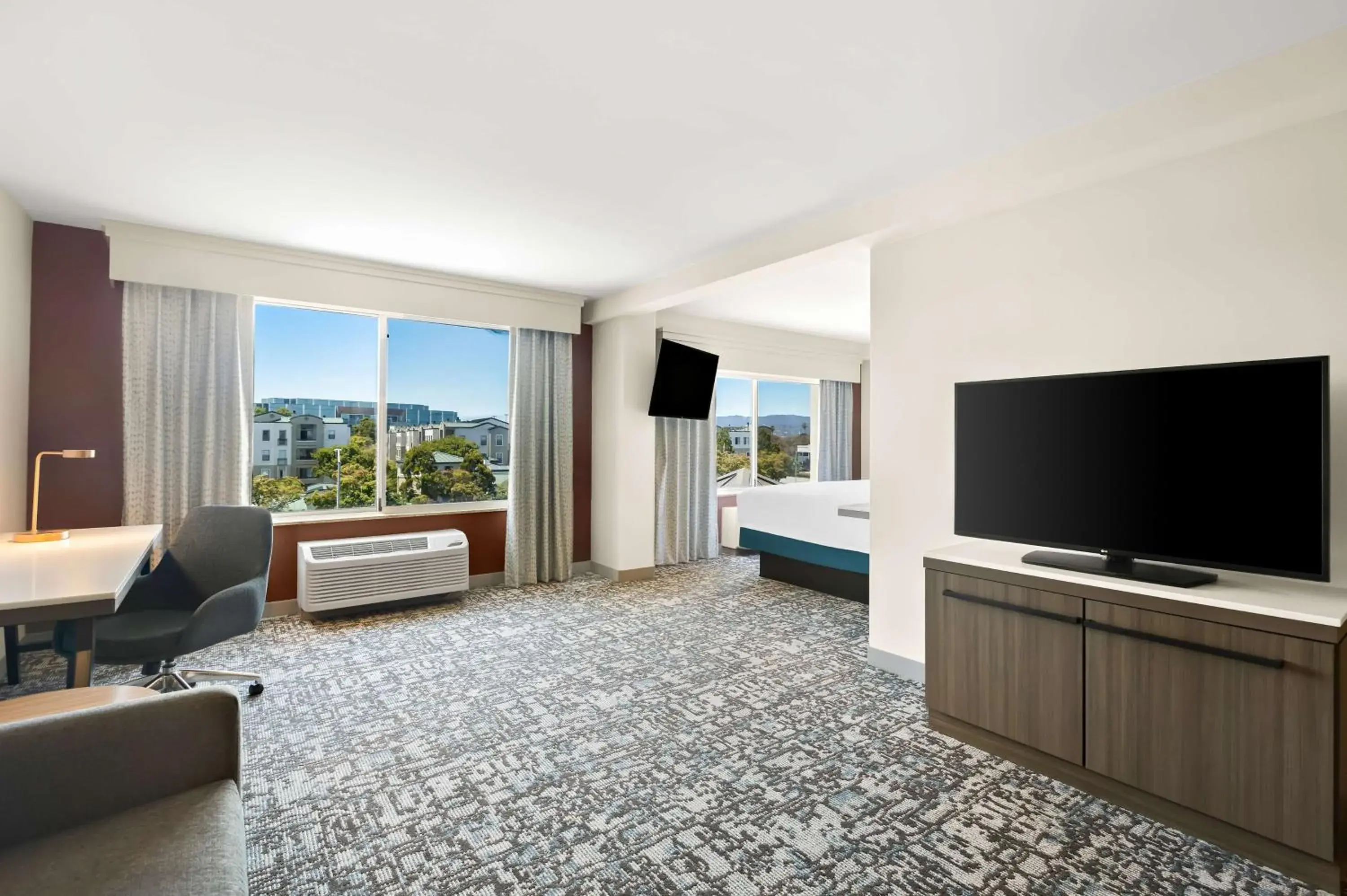 Junior King Suite with Sofa Bed in Hilton Garden Inn San Mateo Junior King Suite with Sofa Bed in Hilton Garden Inn San Mateo