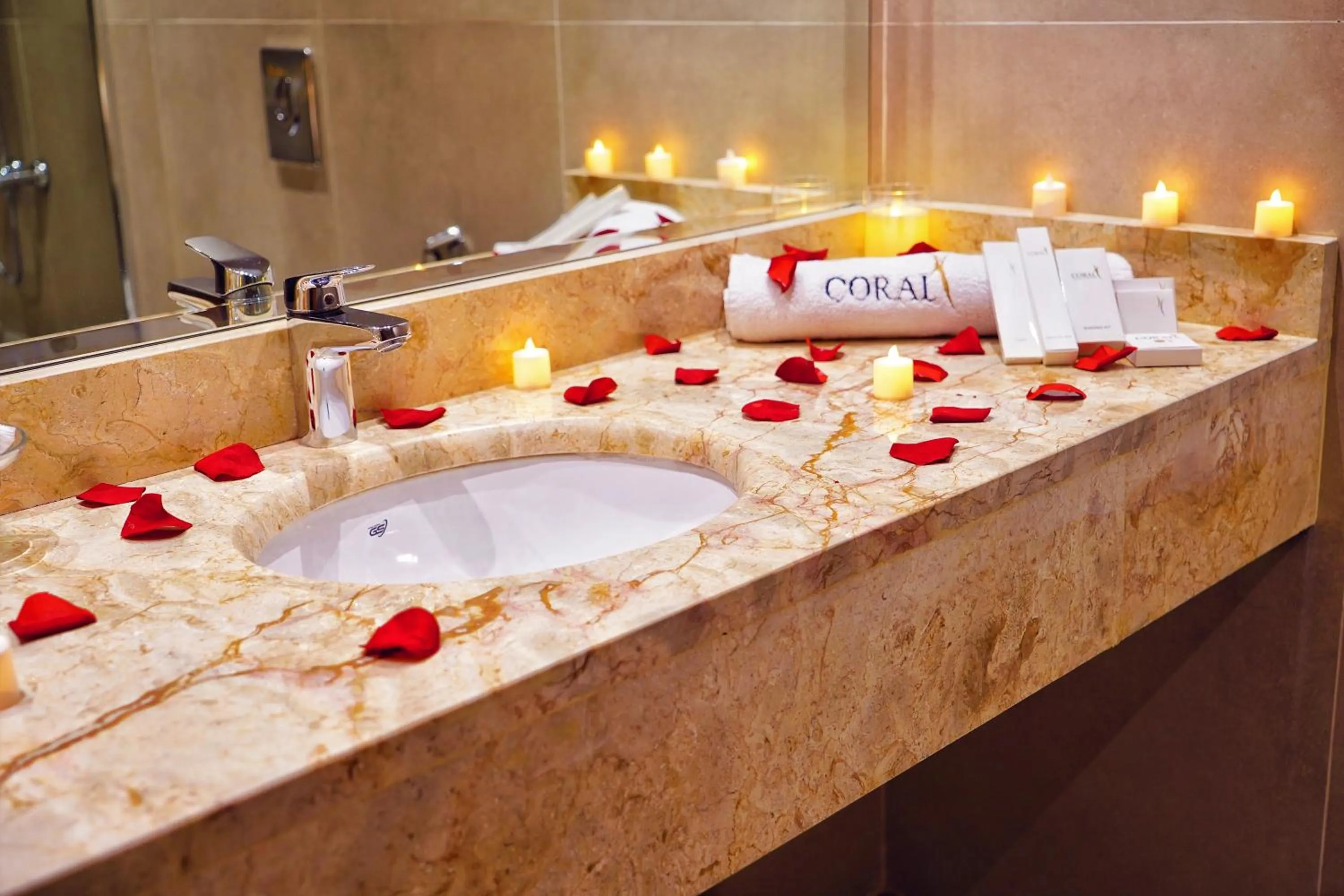 Bathroom in Coral Palace Hotel