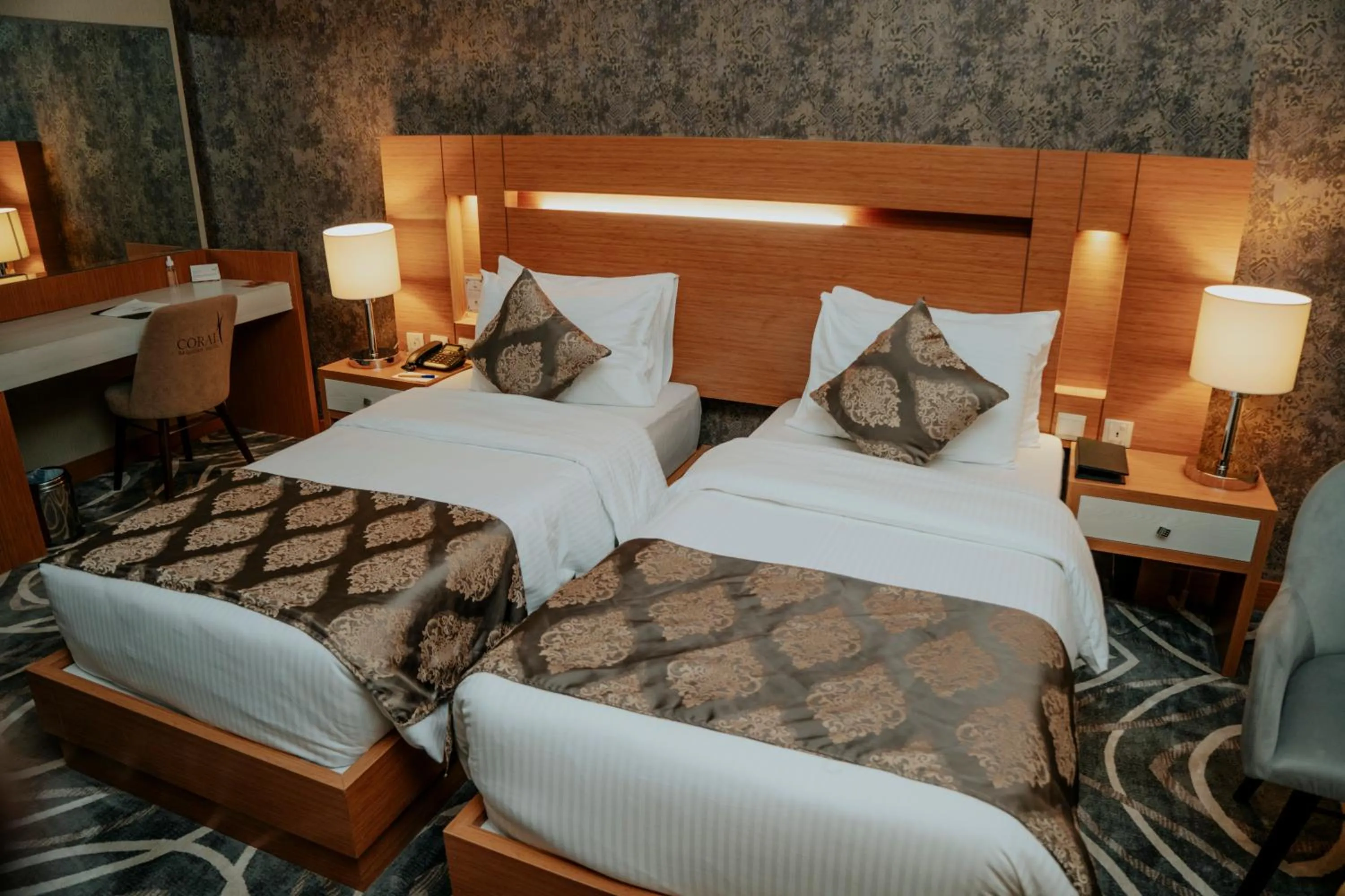 Bedroom, Bed in Coral Palace Hotel