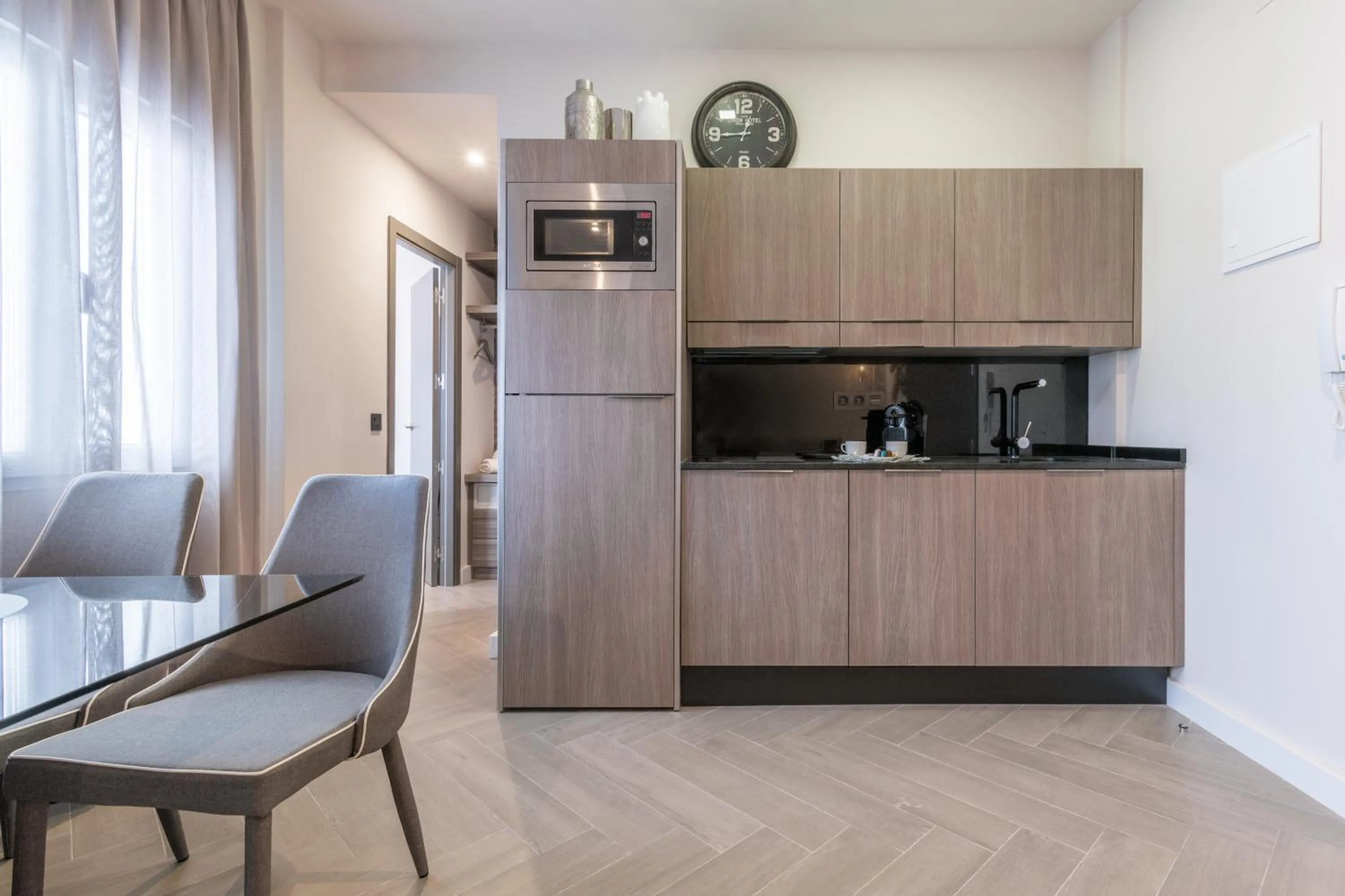 Kitchen or kitchenette in Spa del Palacete