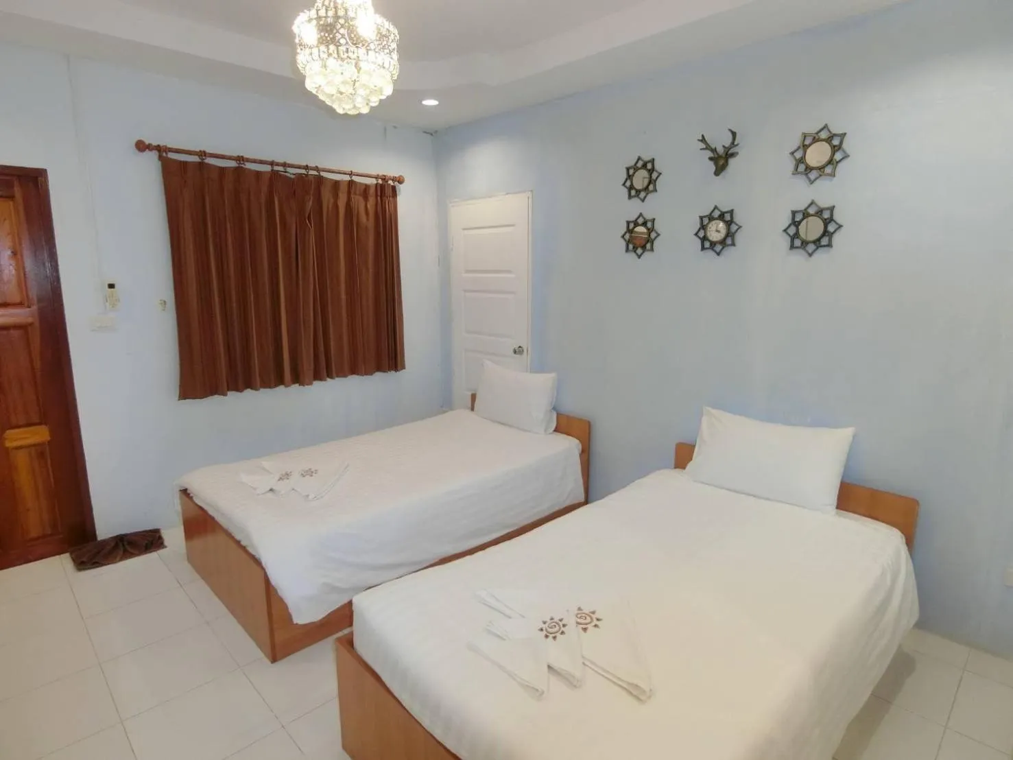 Bed in AURA Park Resort