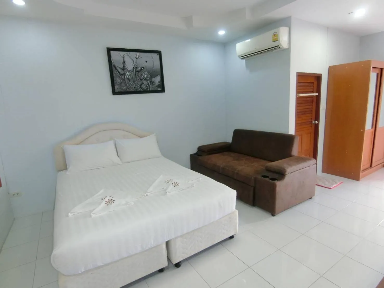 Bed in AURA Park Resort