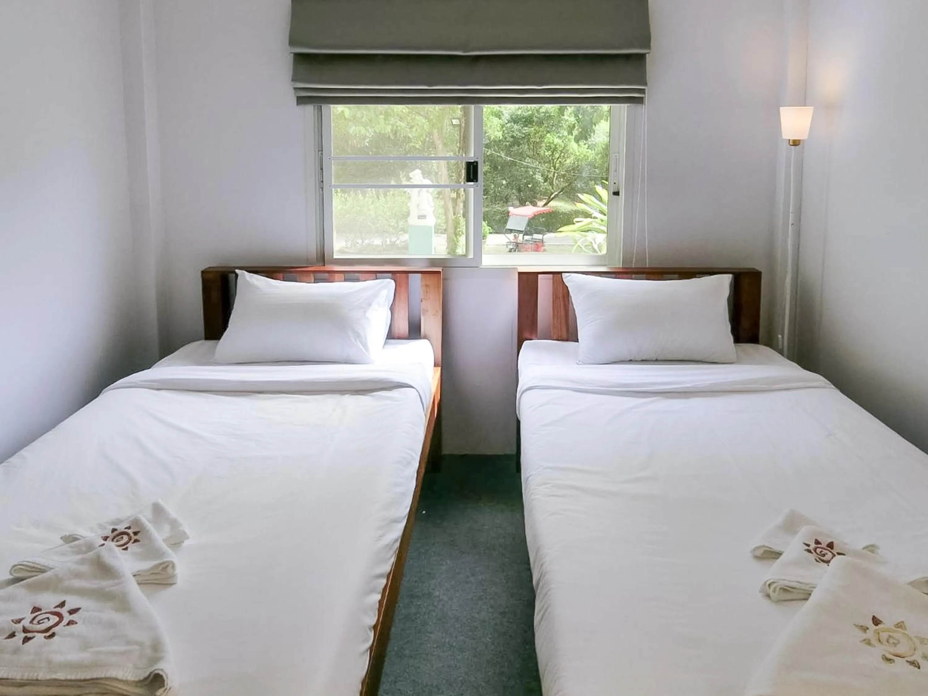 Bed in AURA Park Resort