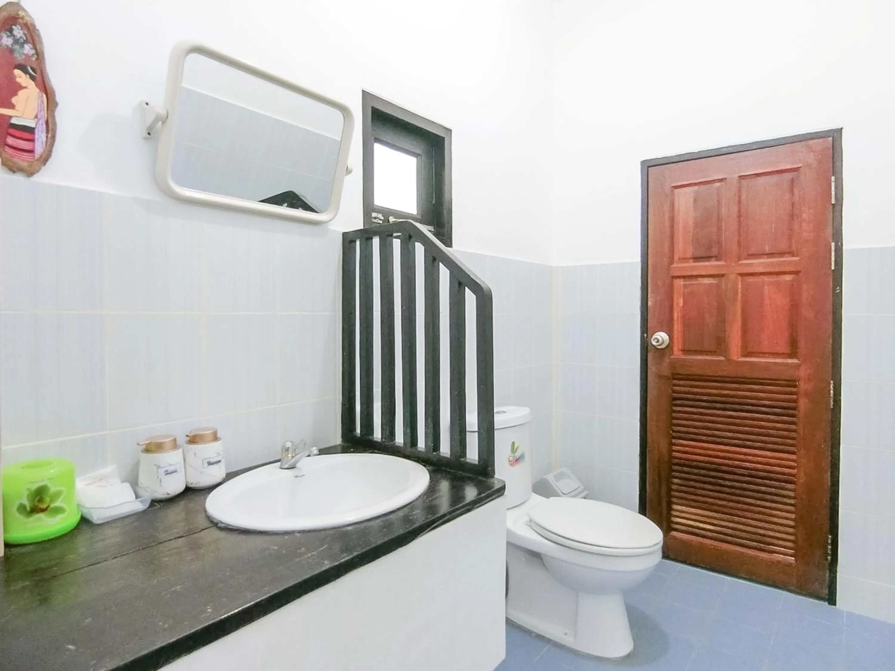 Toilet in AURA Park Resort