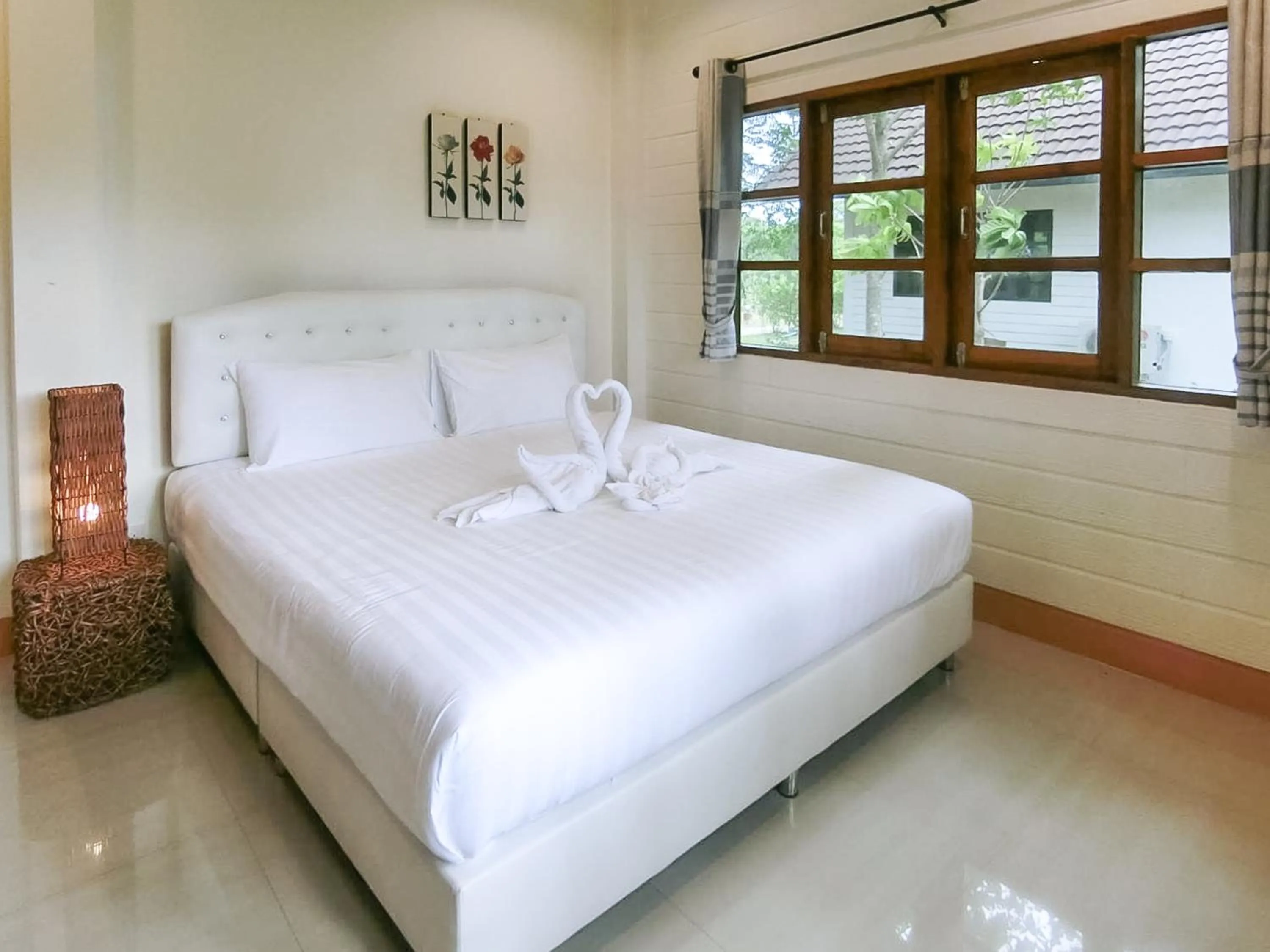 Bed in AURA Park Resort