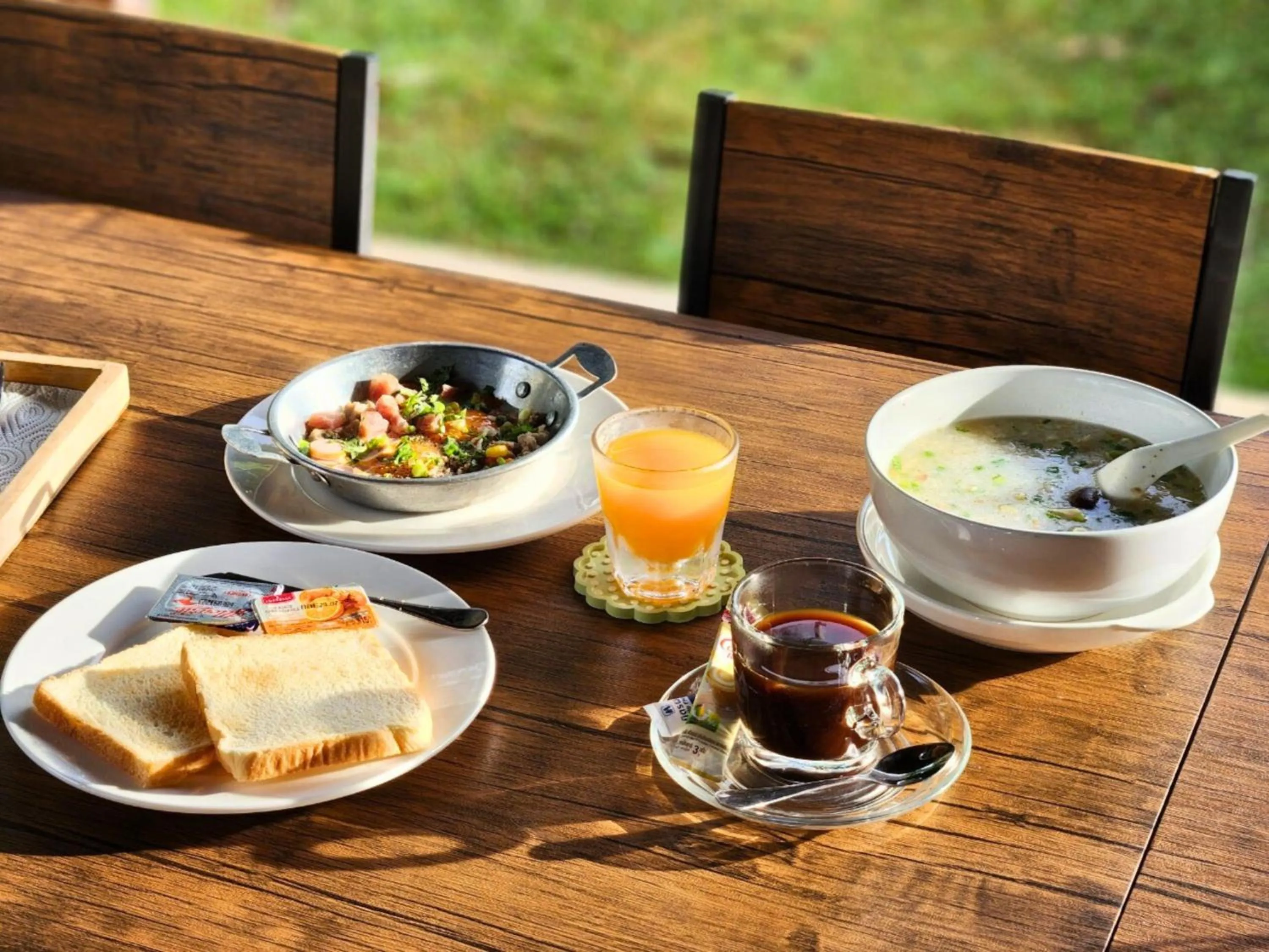 Food in AURA Park Resort