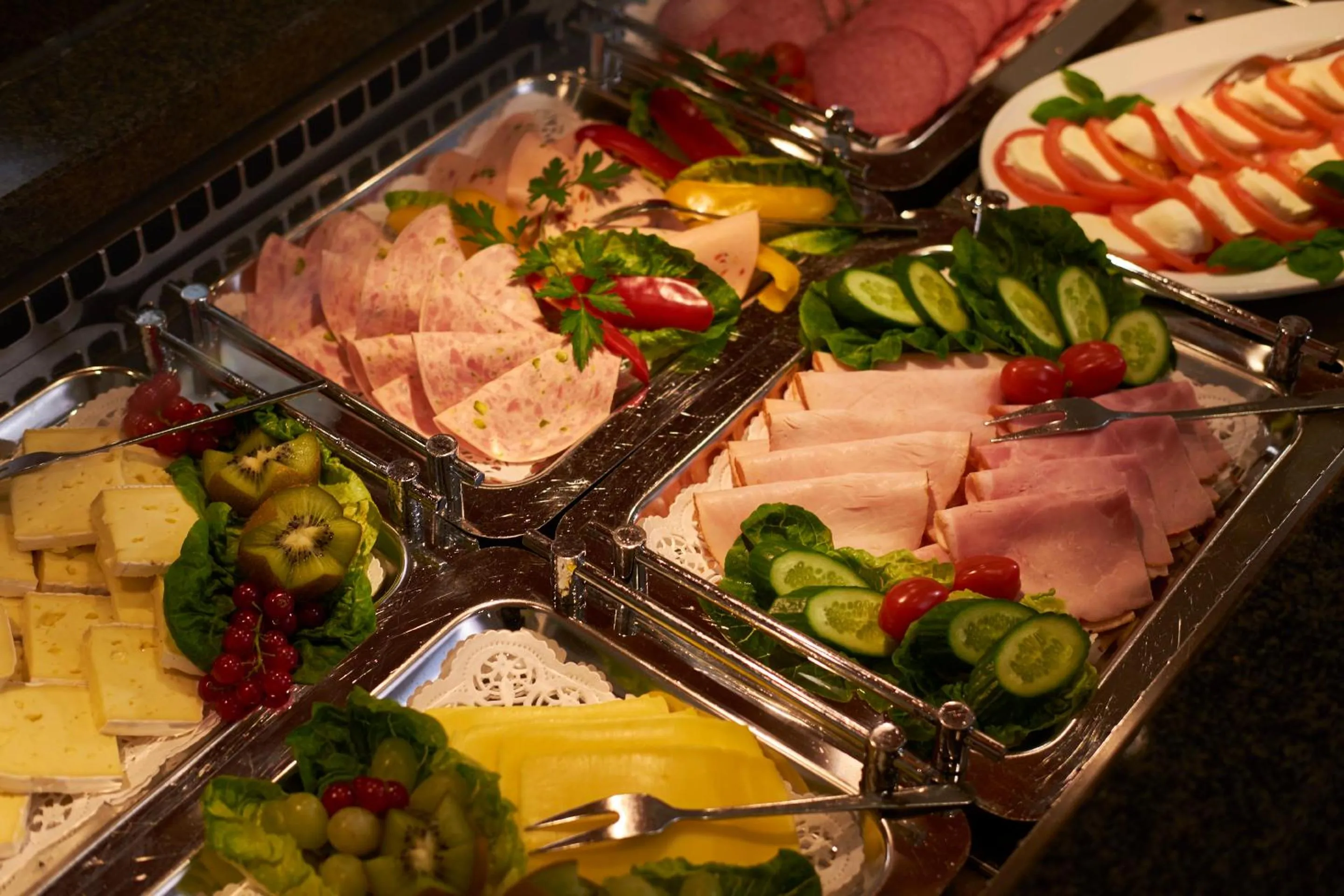 Continental breakfast in Hotel Concorde