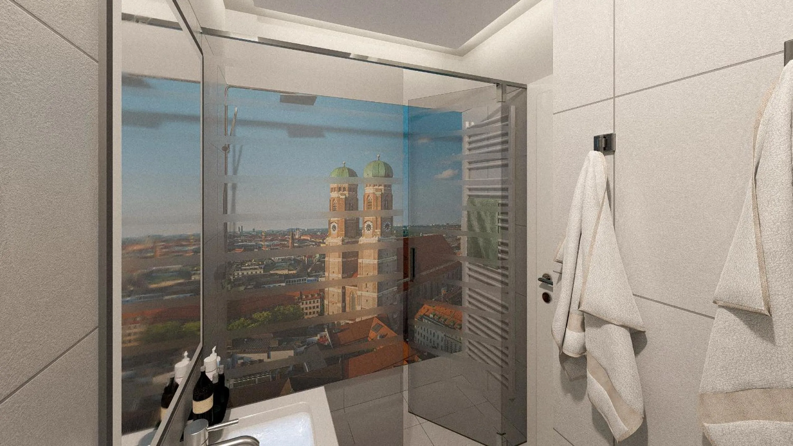 Bathroom in Hotel Concorde