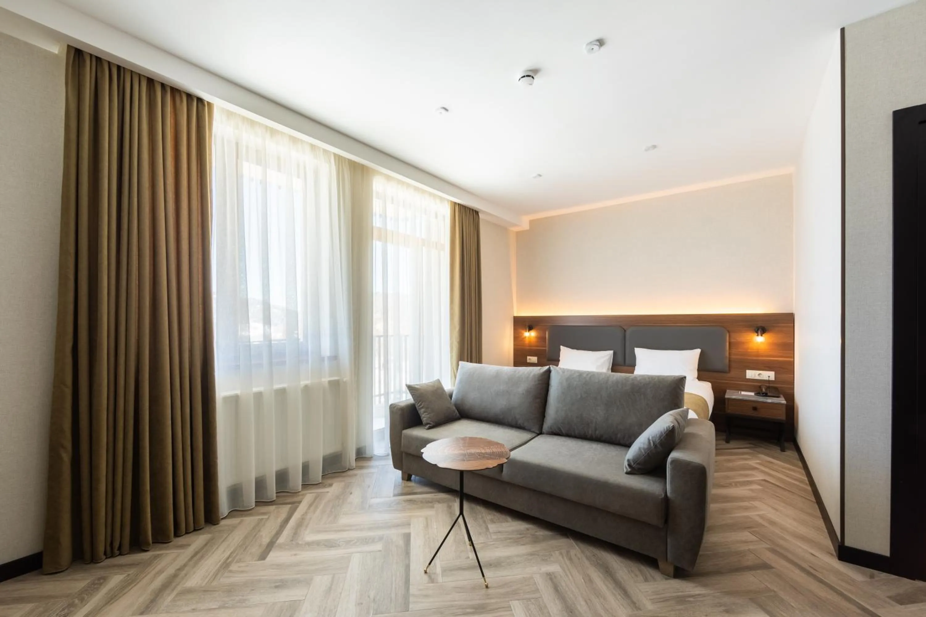 Living room in KOMOREBI BAKURIANI RESORT