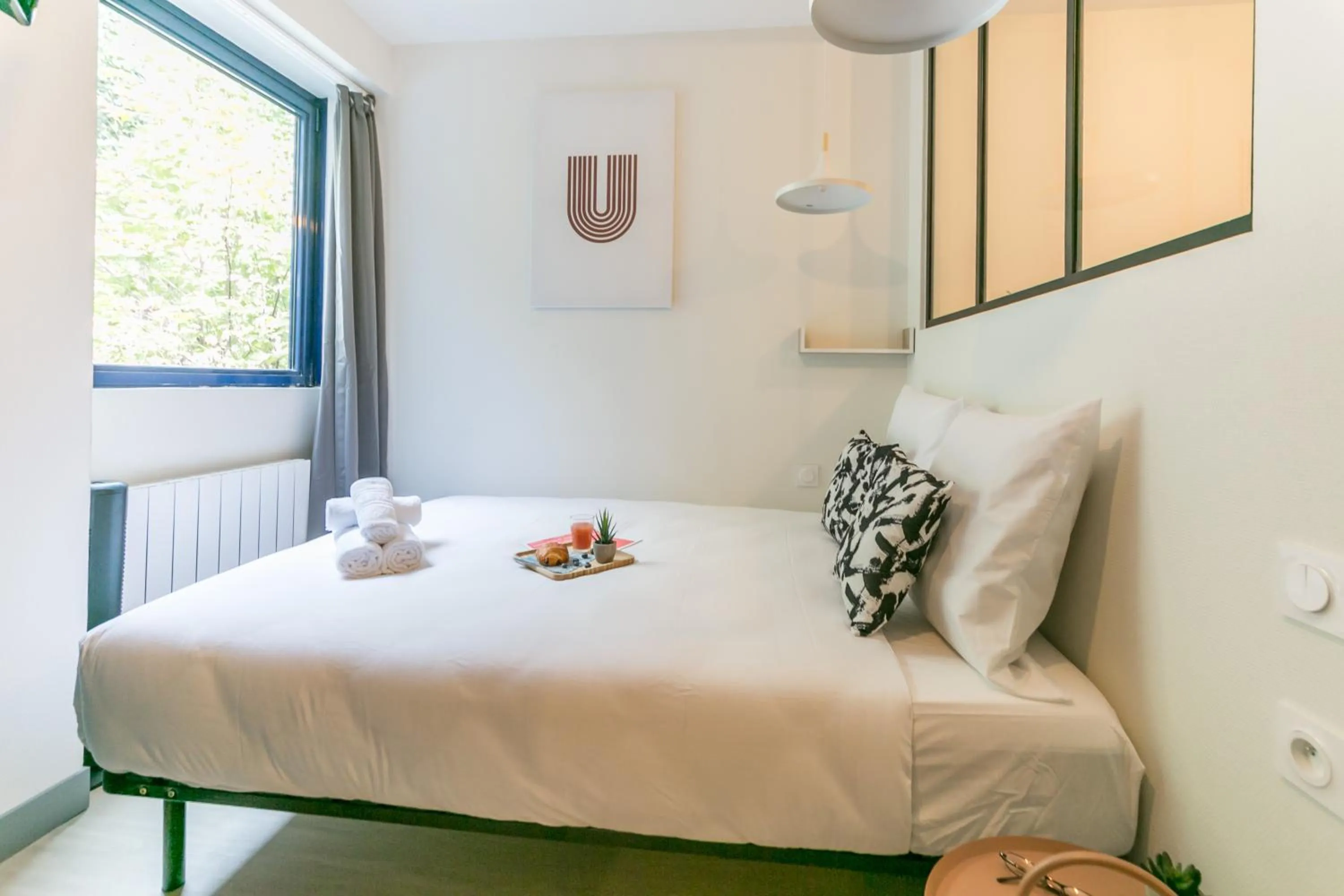 Bedroom, Bed in WS Tour Eiffel - Nicolo