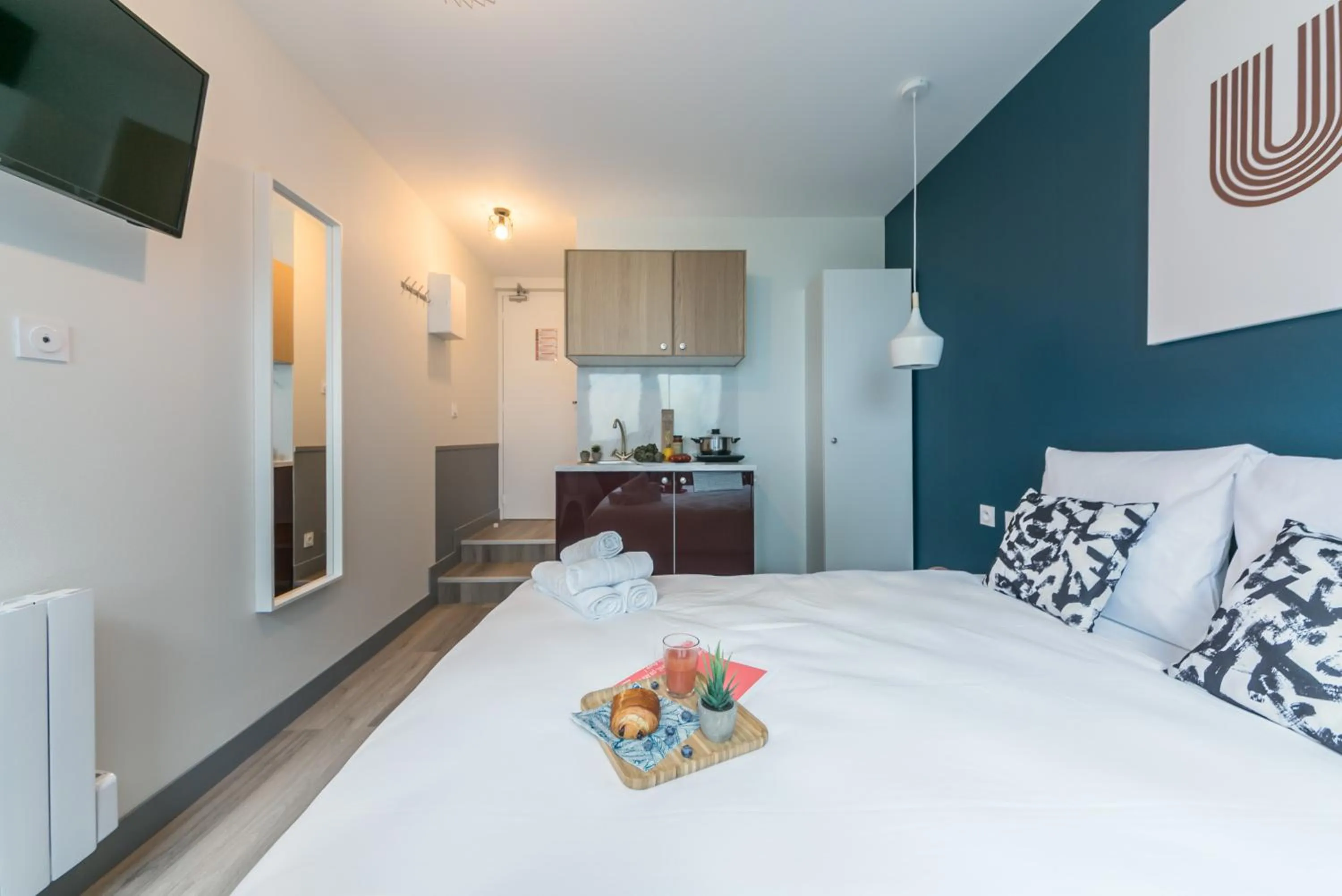 Bedroom, Bed in WS Tour Eiffel - Nicolo