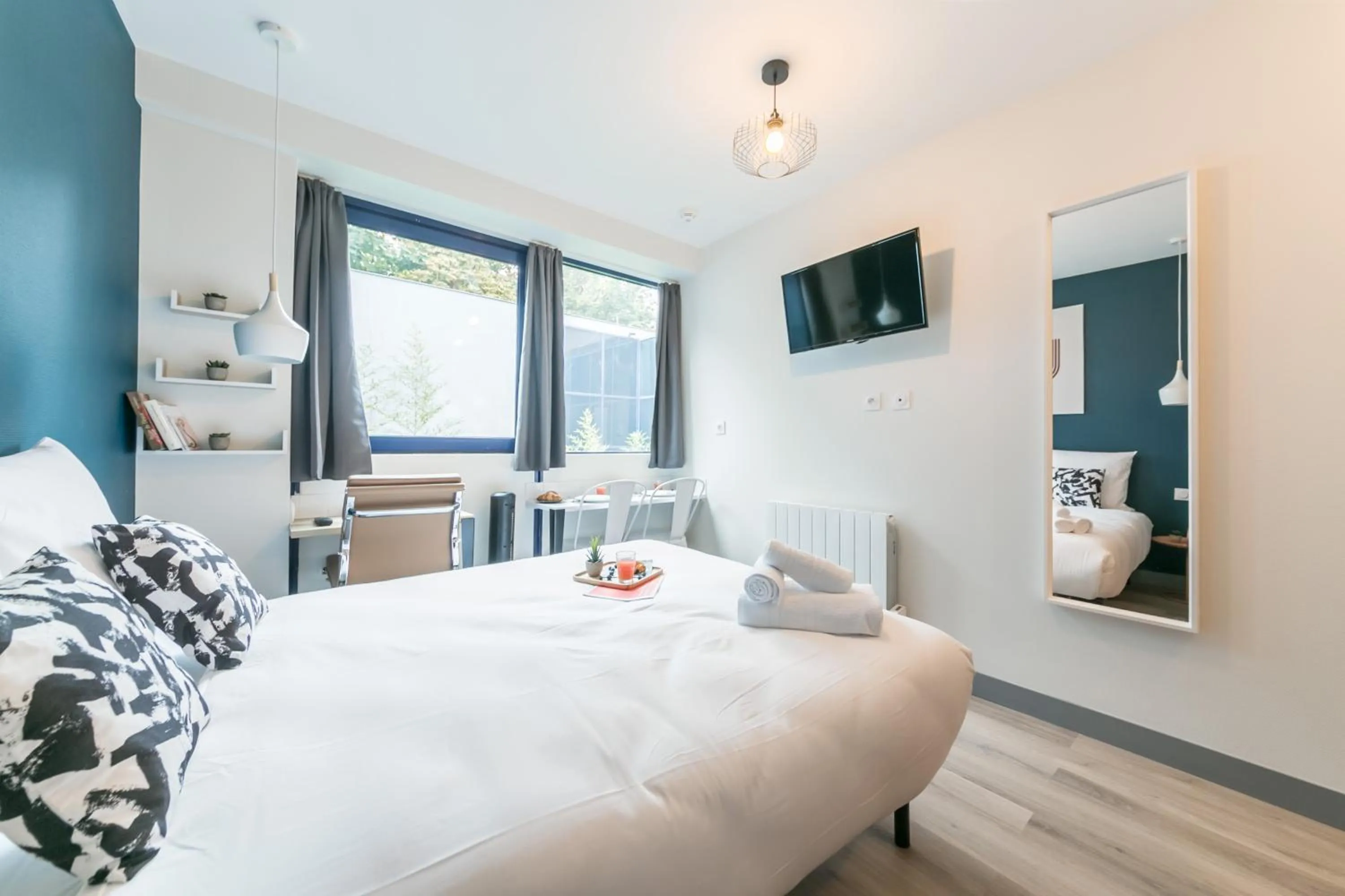 Bedroom, Bed in WS Tour Eiffel - Nicolo