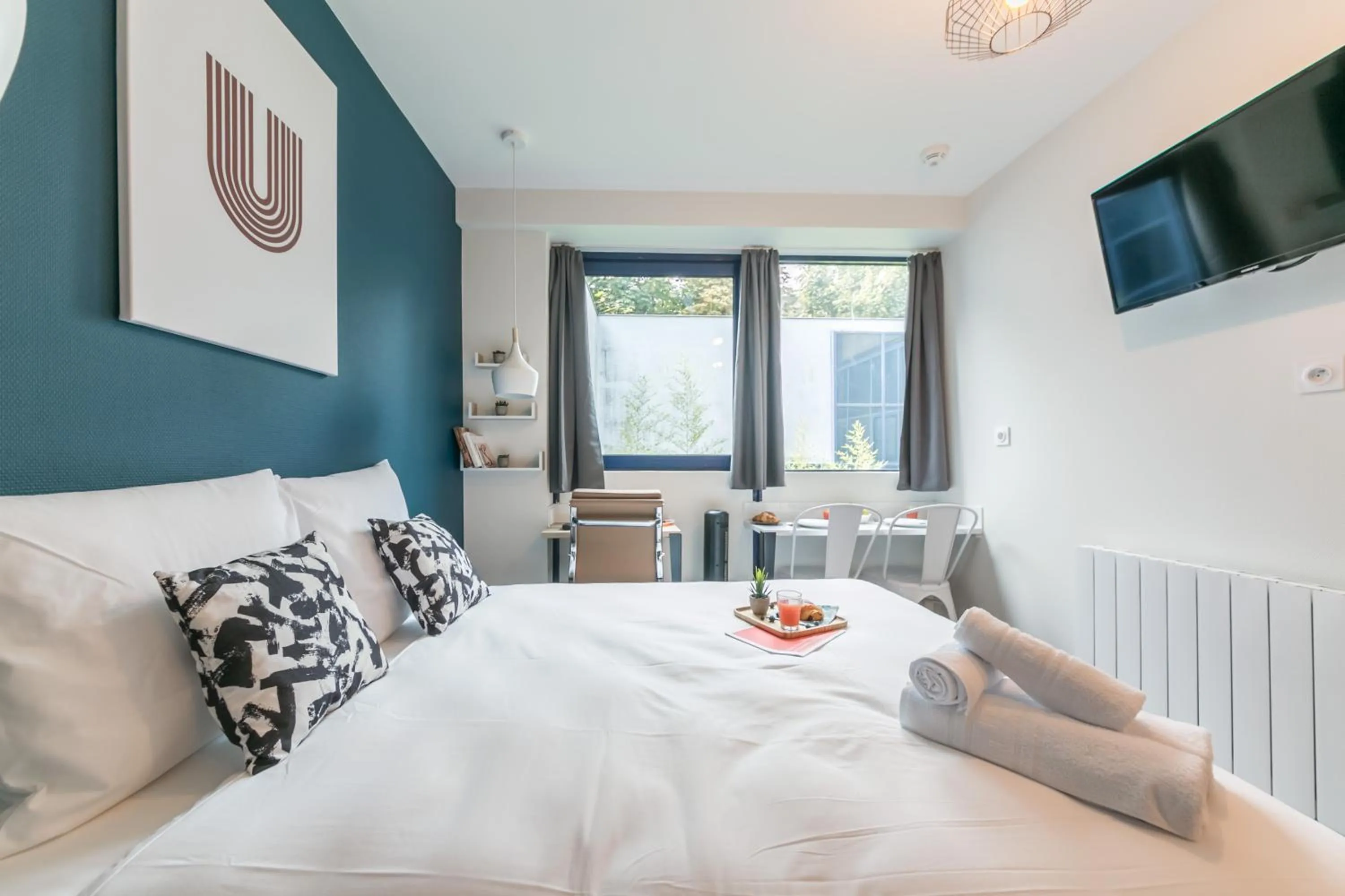 Bedroom, Bed in WS Tour Eiffel - Nicolo