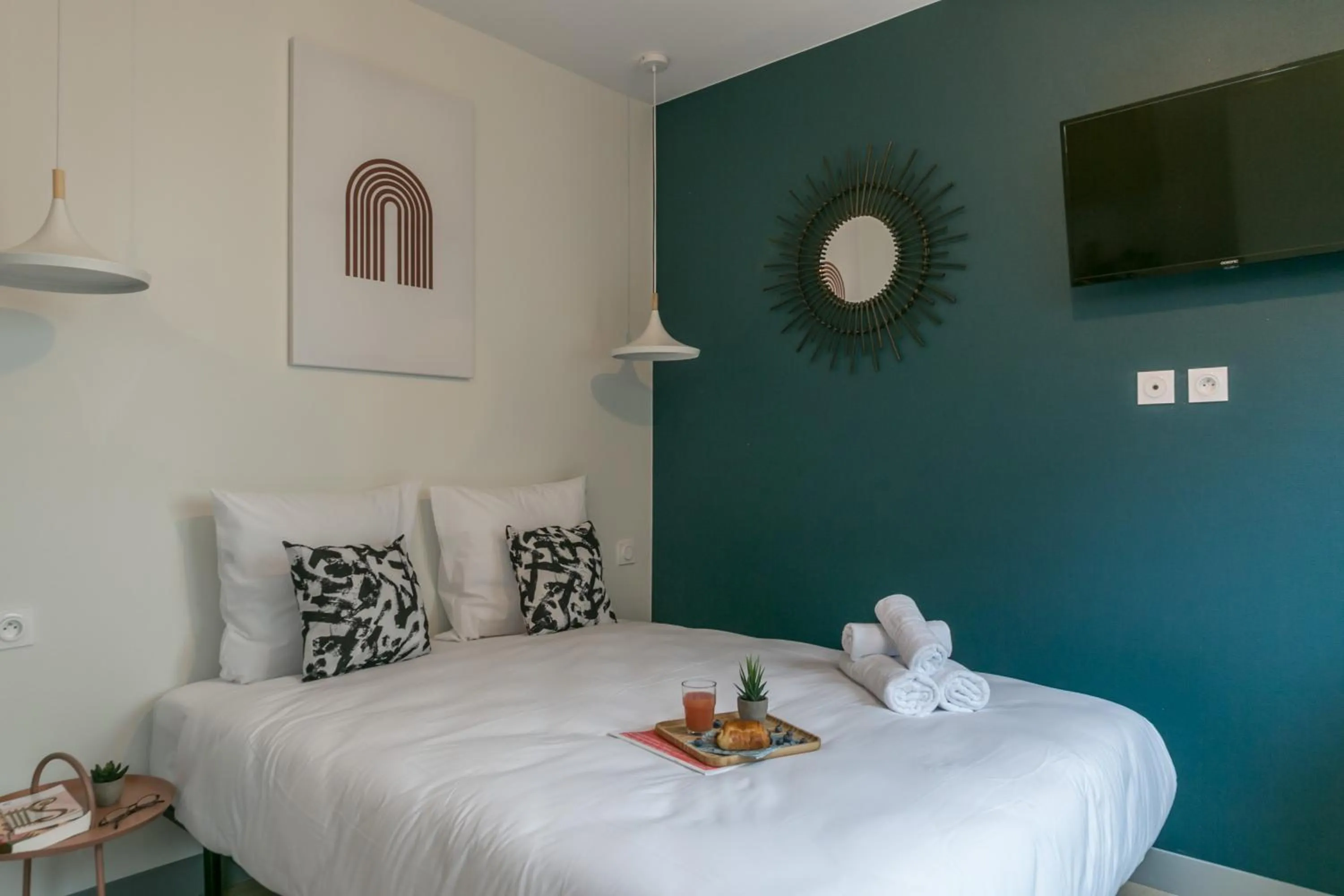 Bedroom, Bed in WS Tour Eiffel - Nicolo