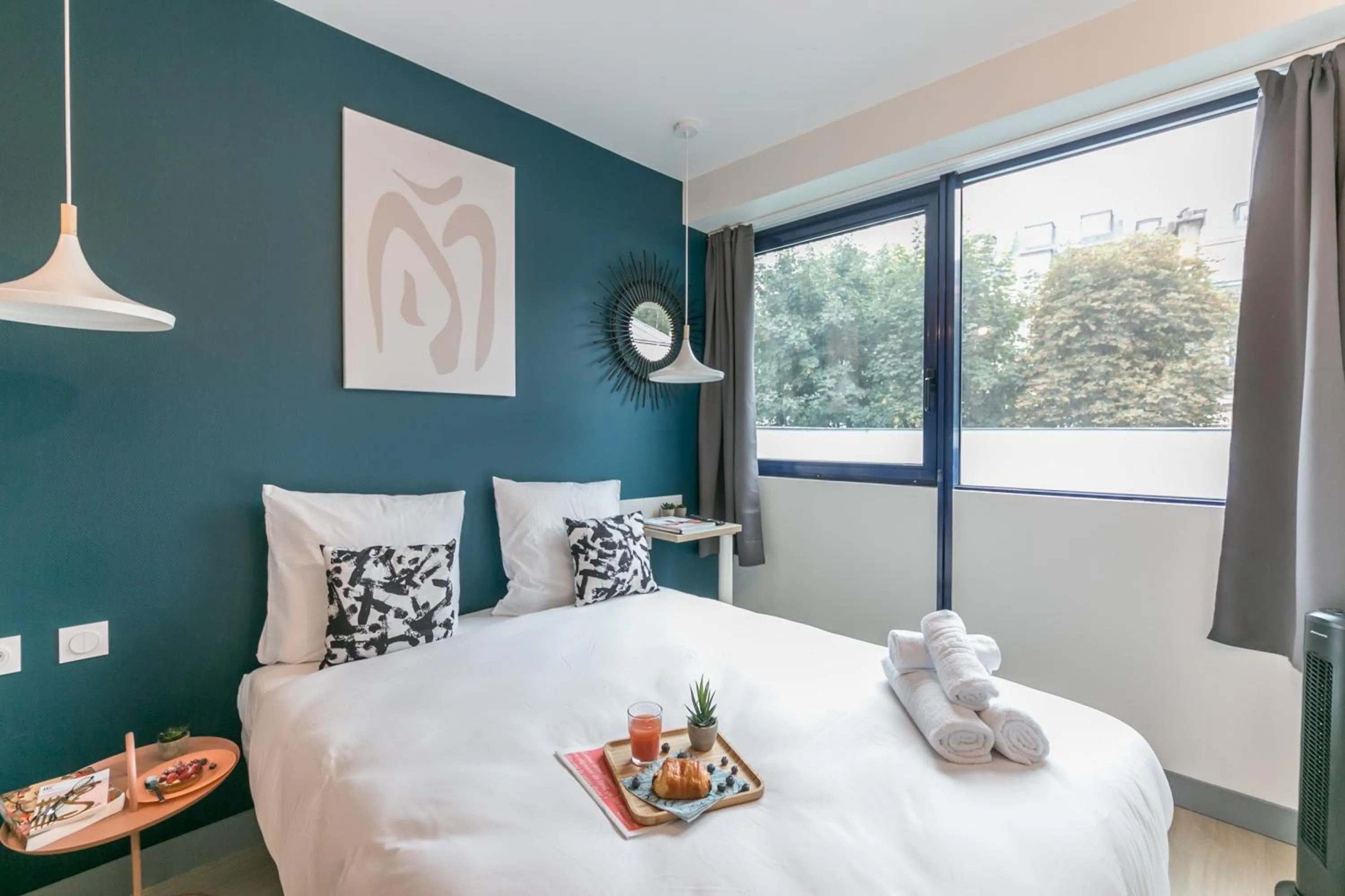 Bedroom, Bed in WS Tour Eiffel - Nicolo