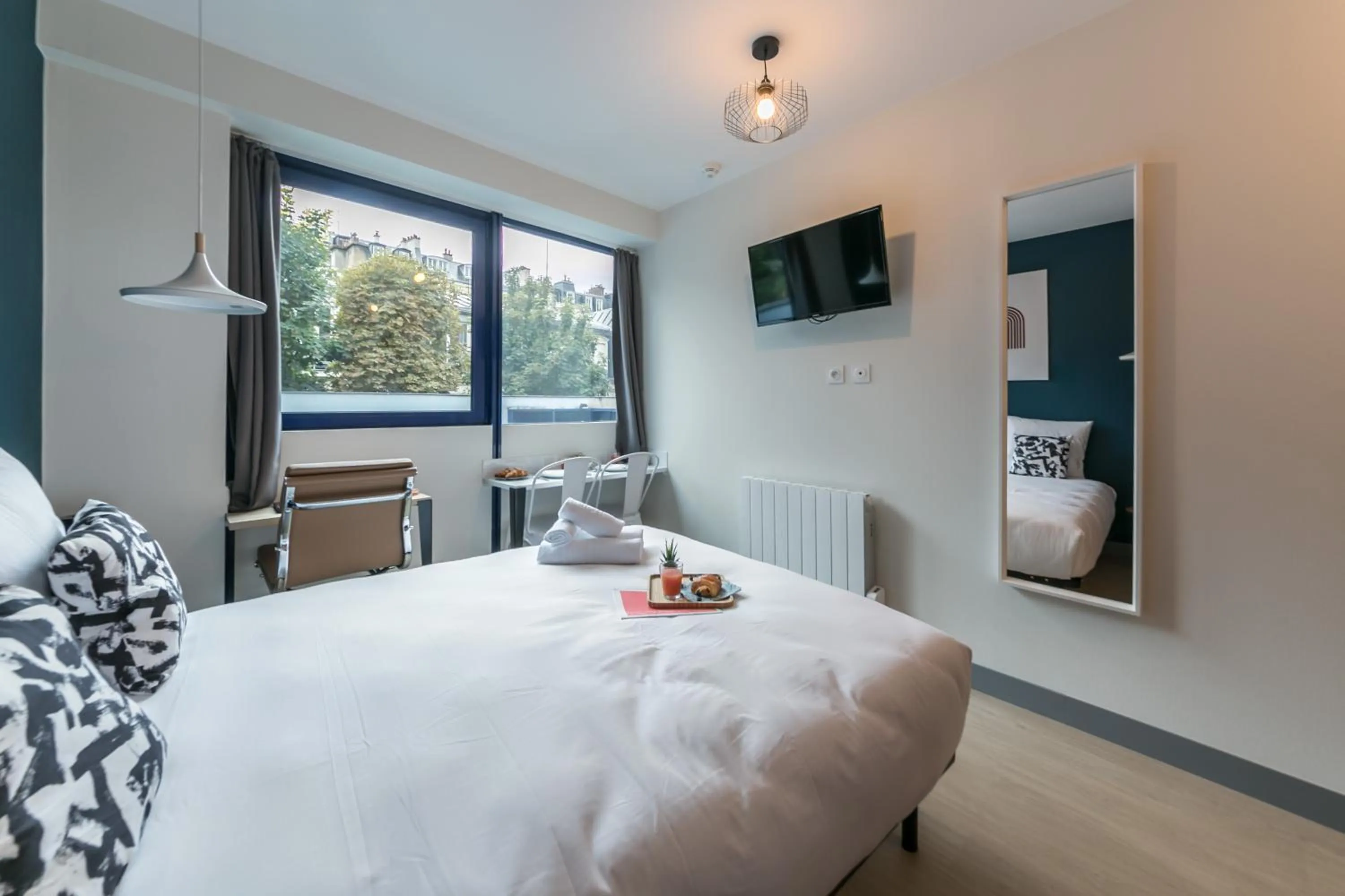 Bedroom, Bed in WS Tour Eiffel - Nicolo