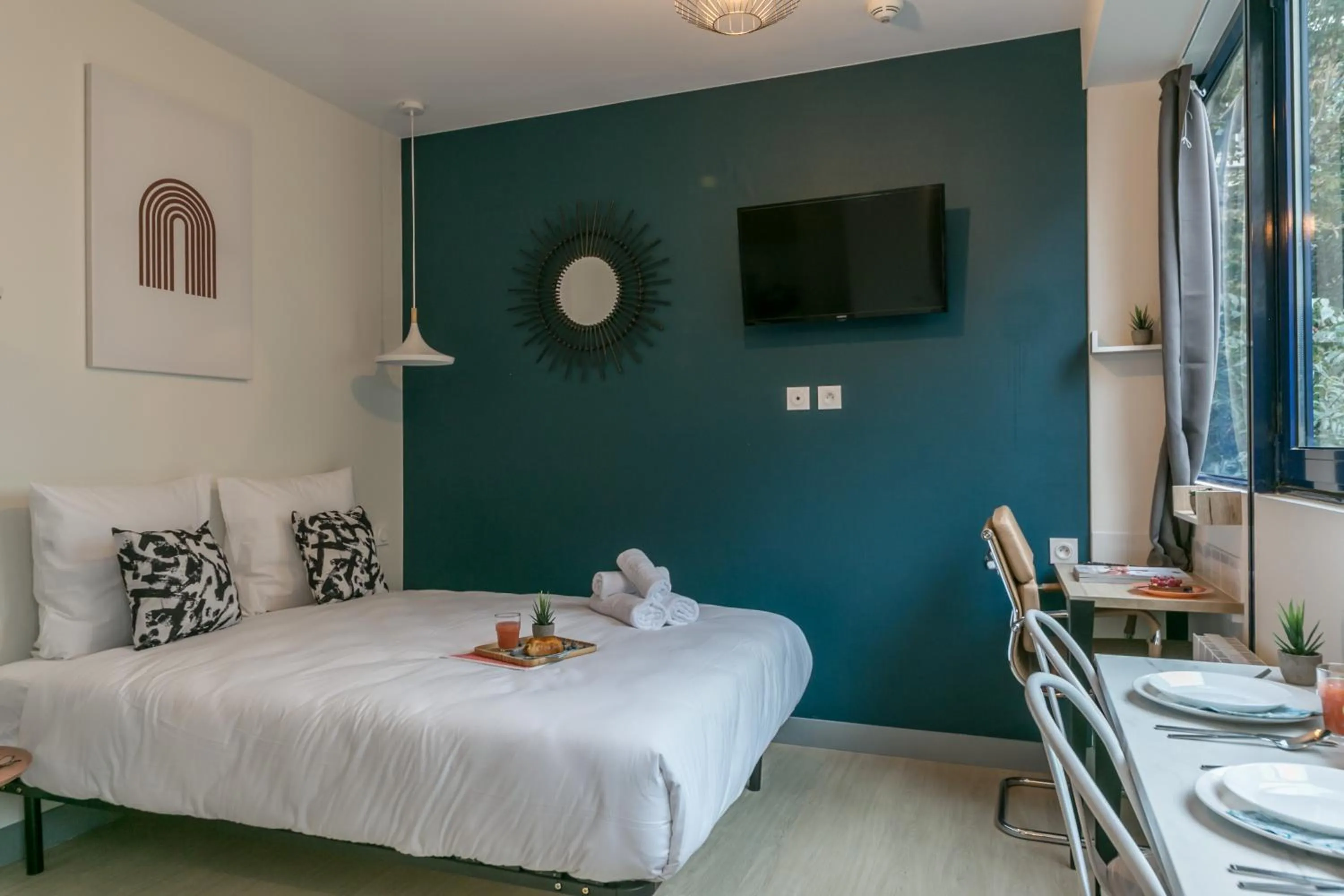 Bedroom, Bed in WS Tour Eiffel - Nicolo