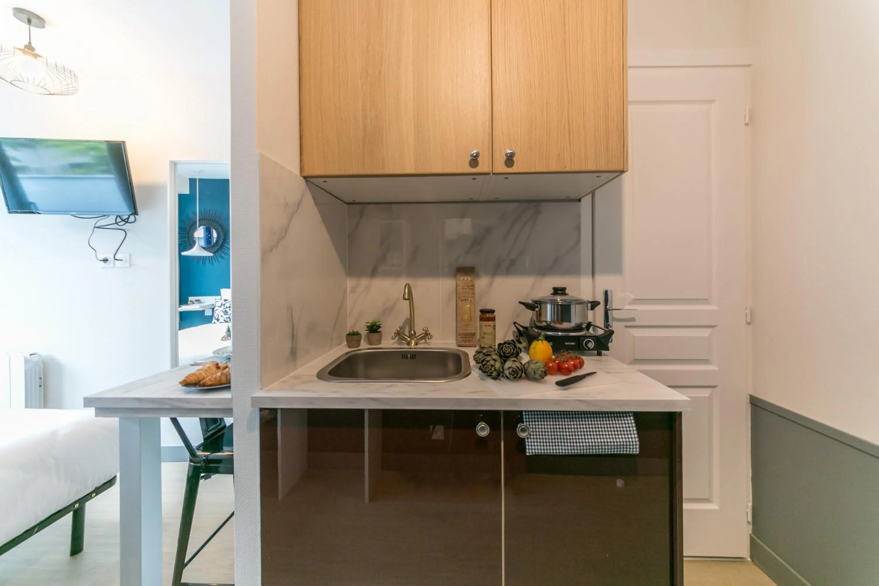 Kitchen or kitchenette in WS Tour Eiffel - Nicolo