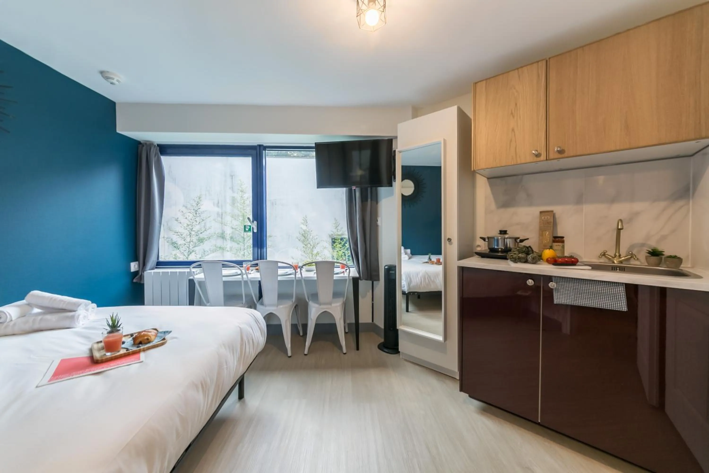 Bedroom, Bed in WS Tour Eiffel - Nicolo