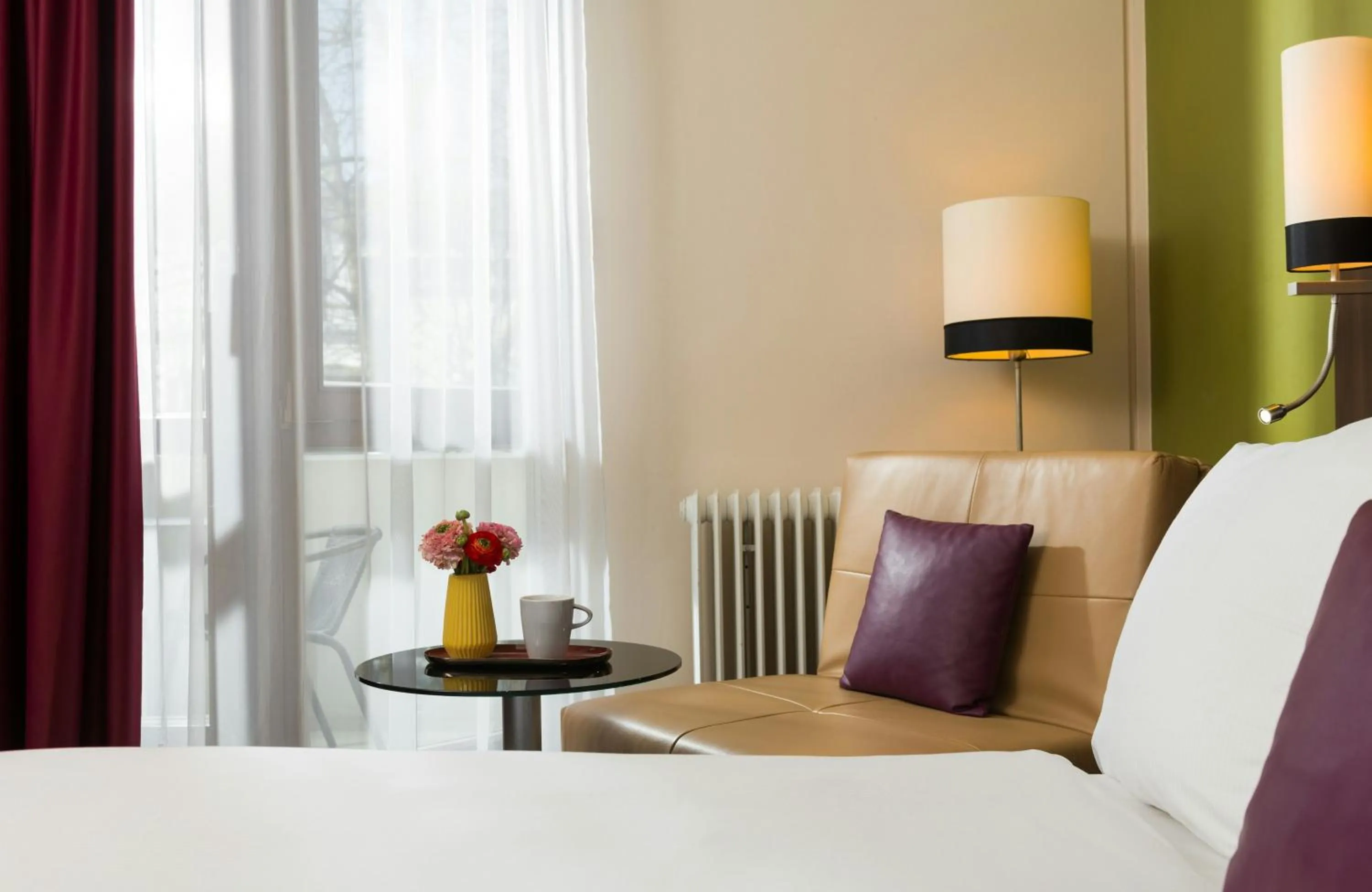 Photo of the whole room, Bed in Leonardo Hotel & Residenz München