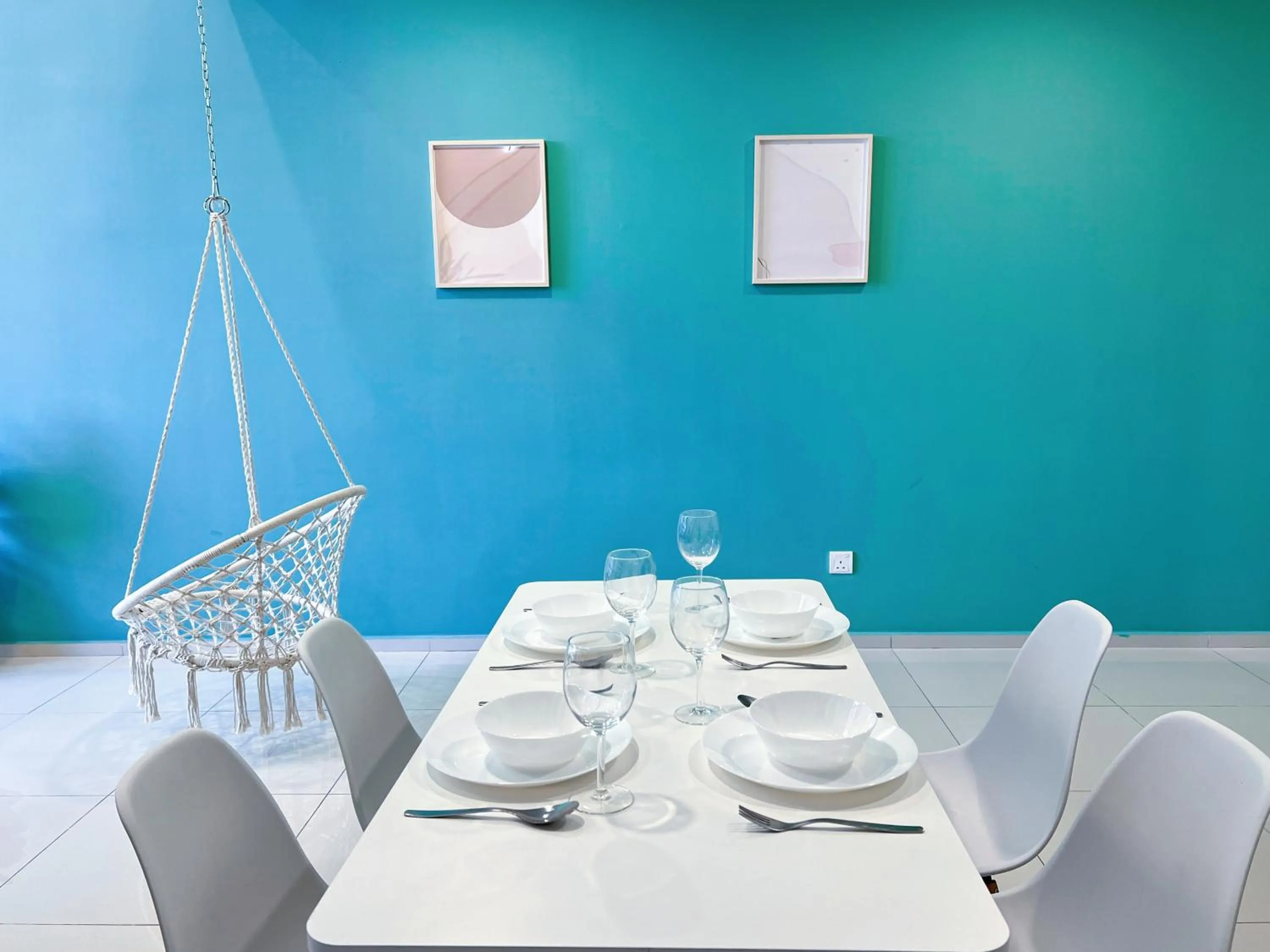 Dining area in Ekocheras @ Kuala Lumpur