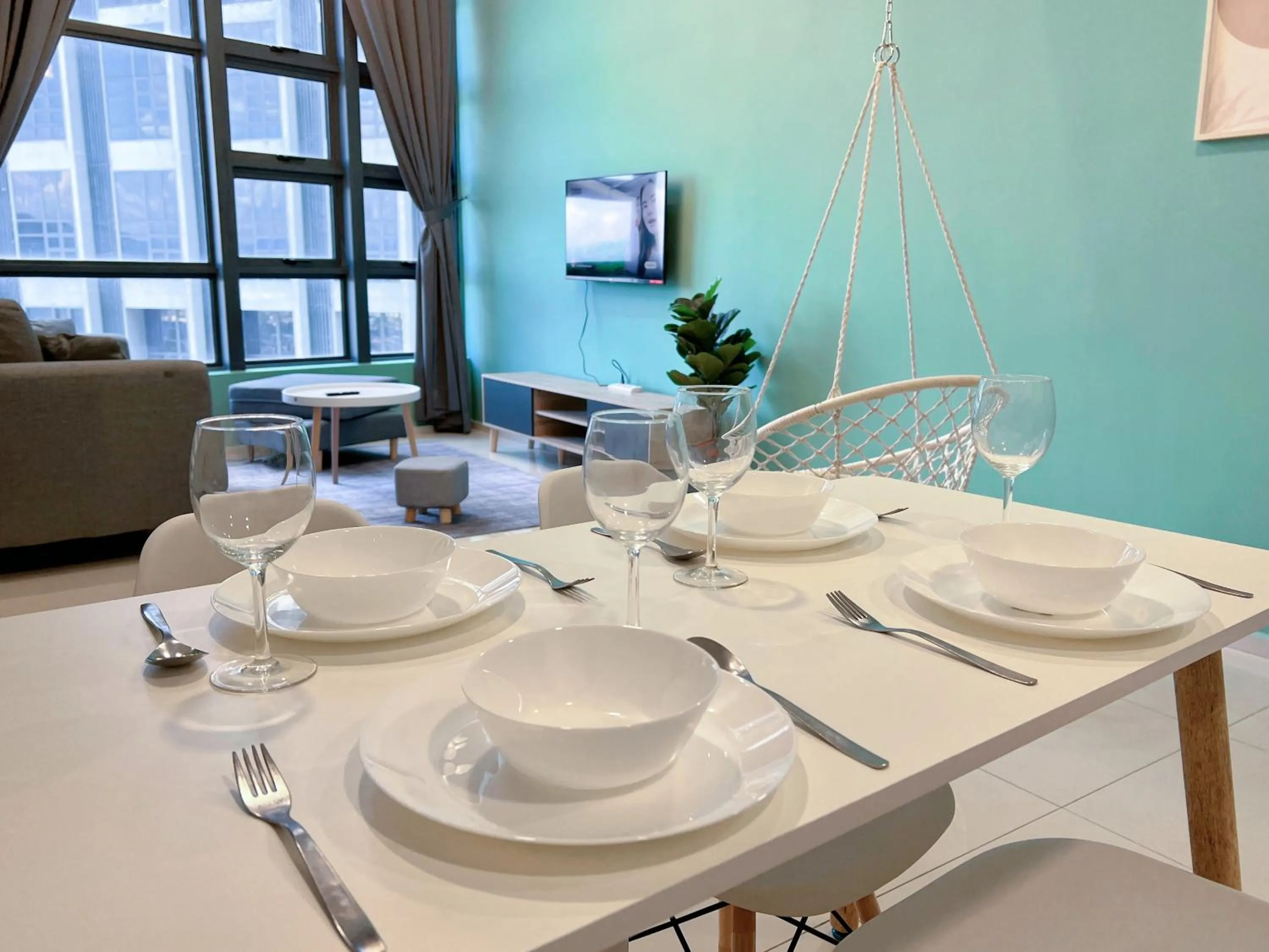 Dining area in Ekocheras @ Kuala Lumpur