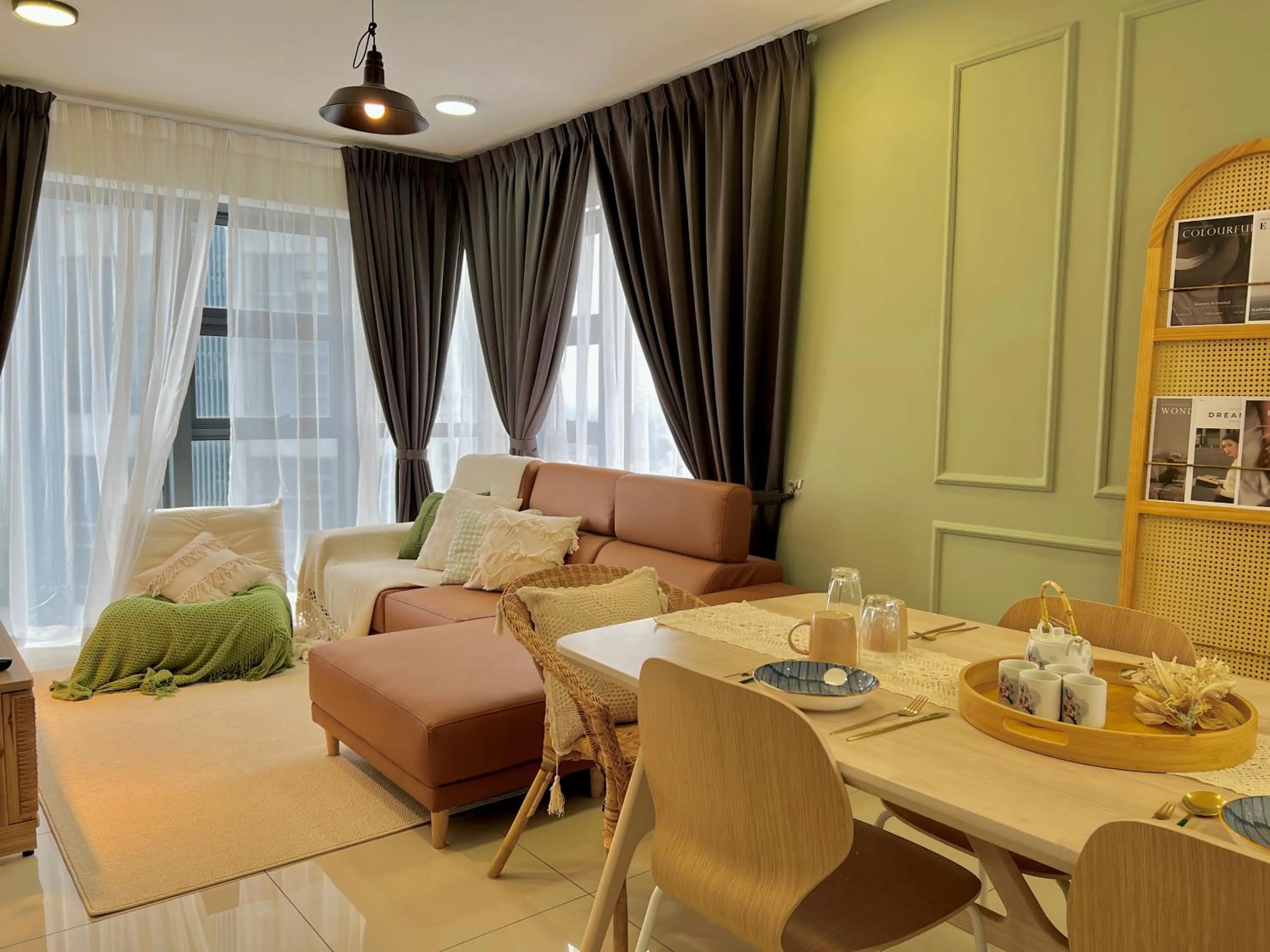 Dining area in Ekocheras @ Kuala Lumpur