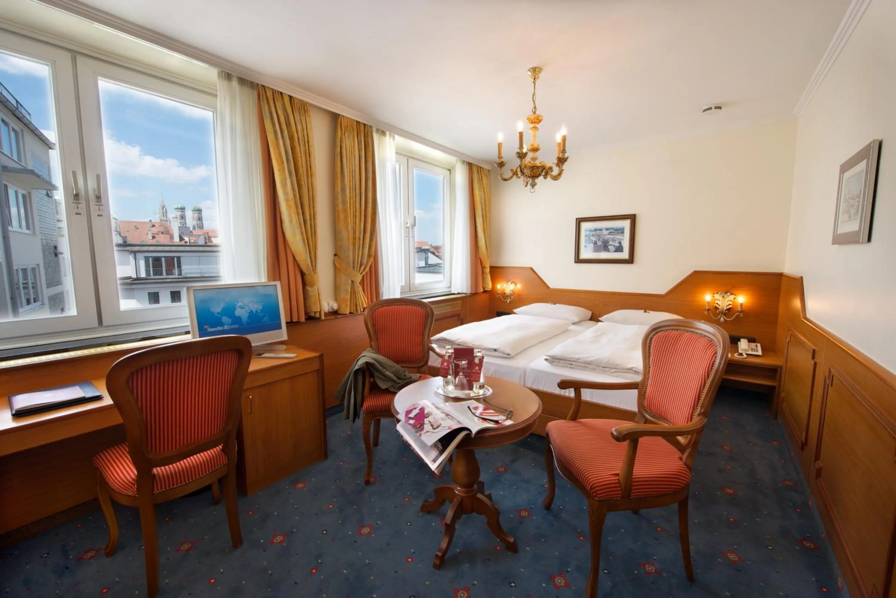 Bed in Hotel Torbräu