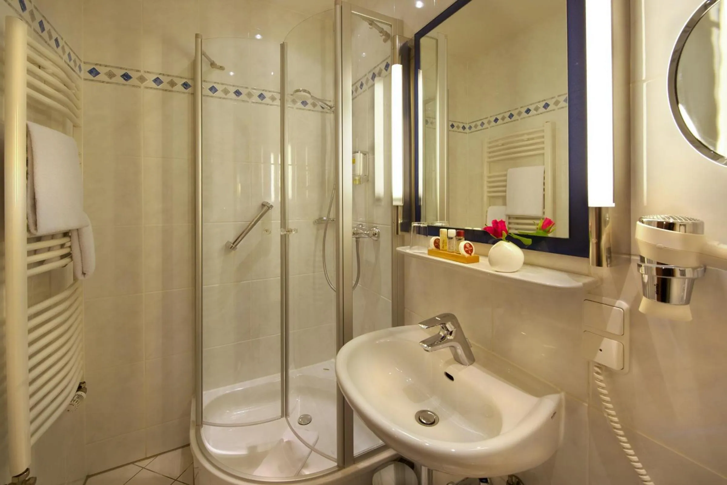 Toilet in Hotel Torbräu