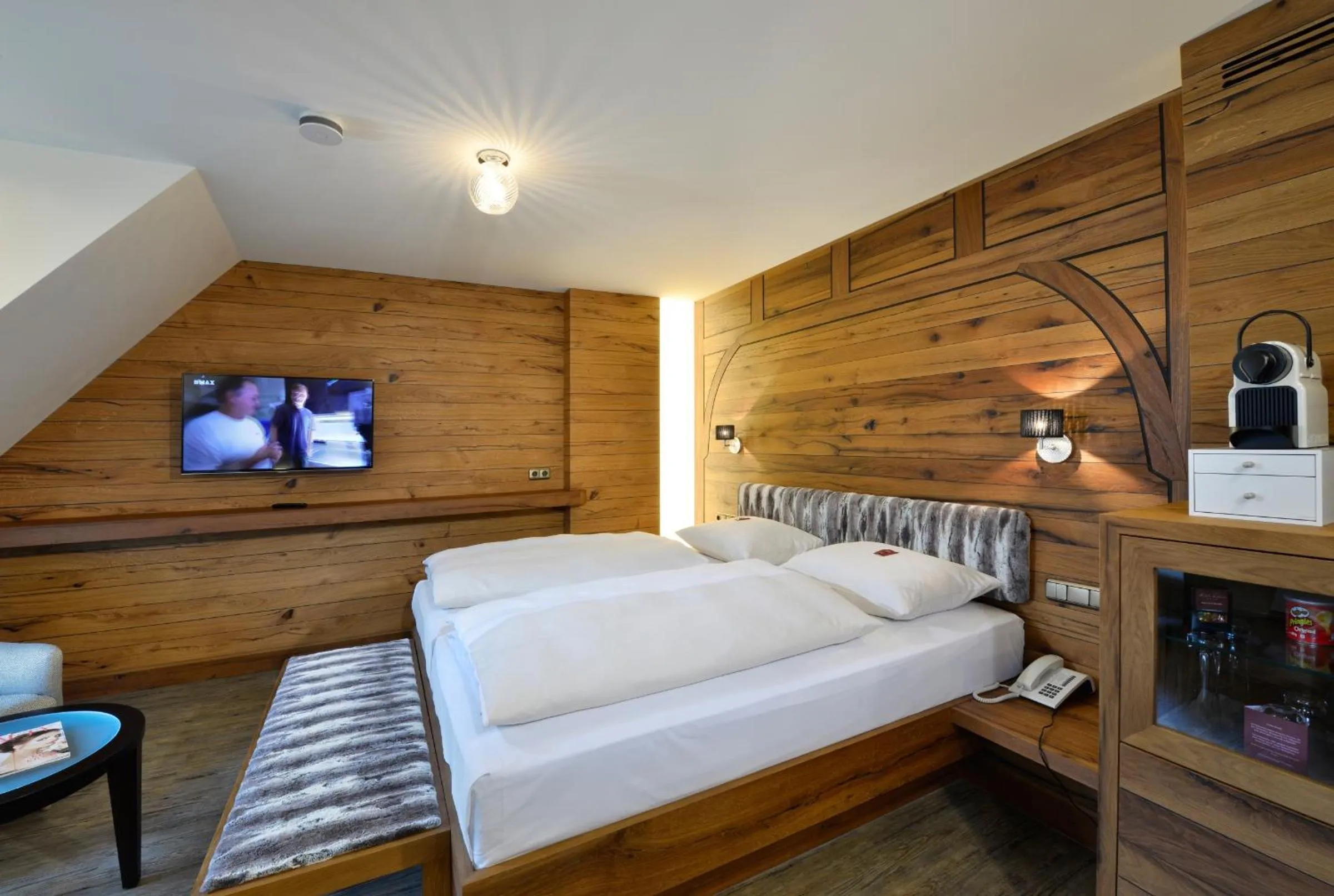 TV and multimedia, Bed in Hotel Torbräu