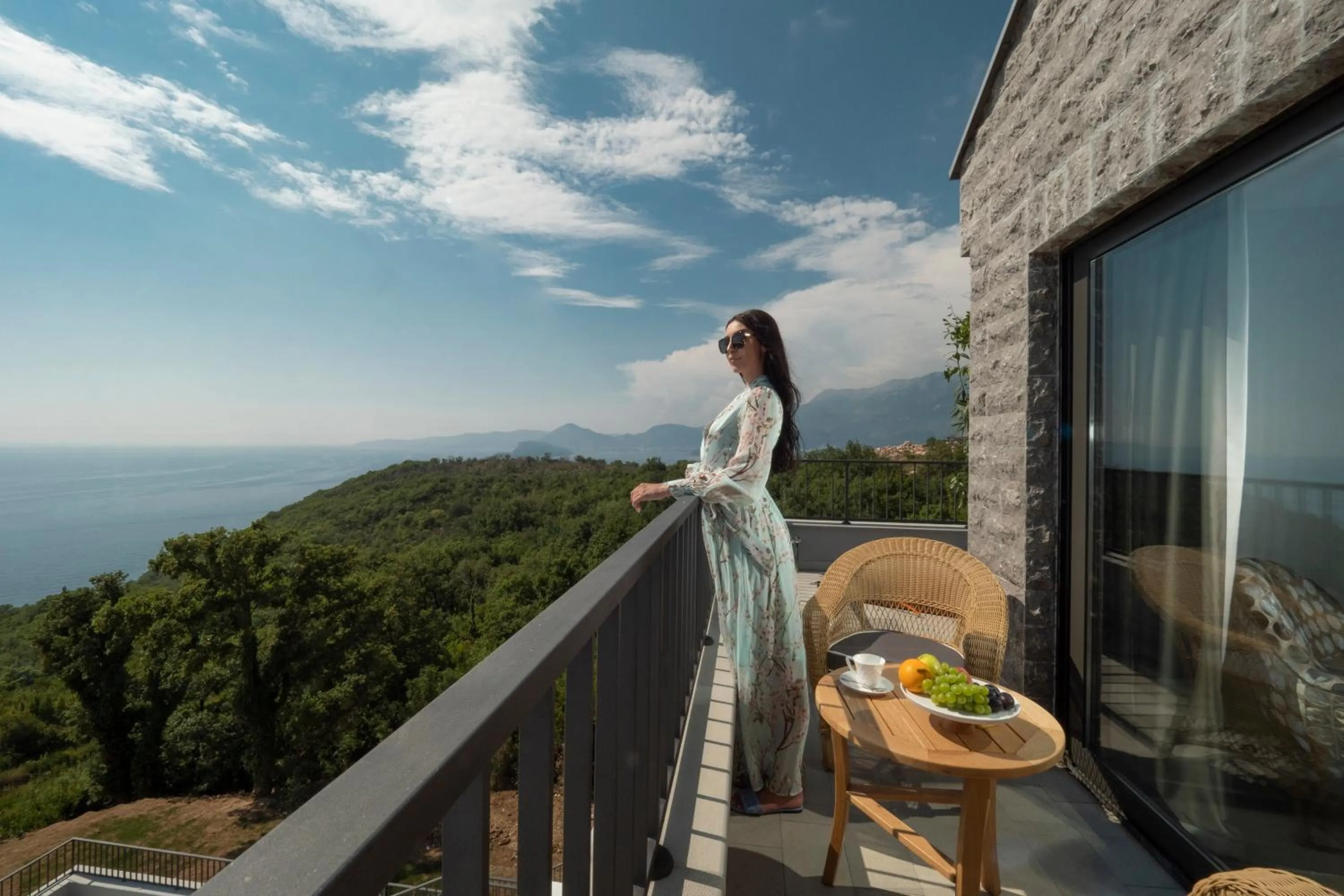 Balcony/Terrace in Vivid Blue Serenity Resort