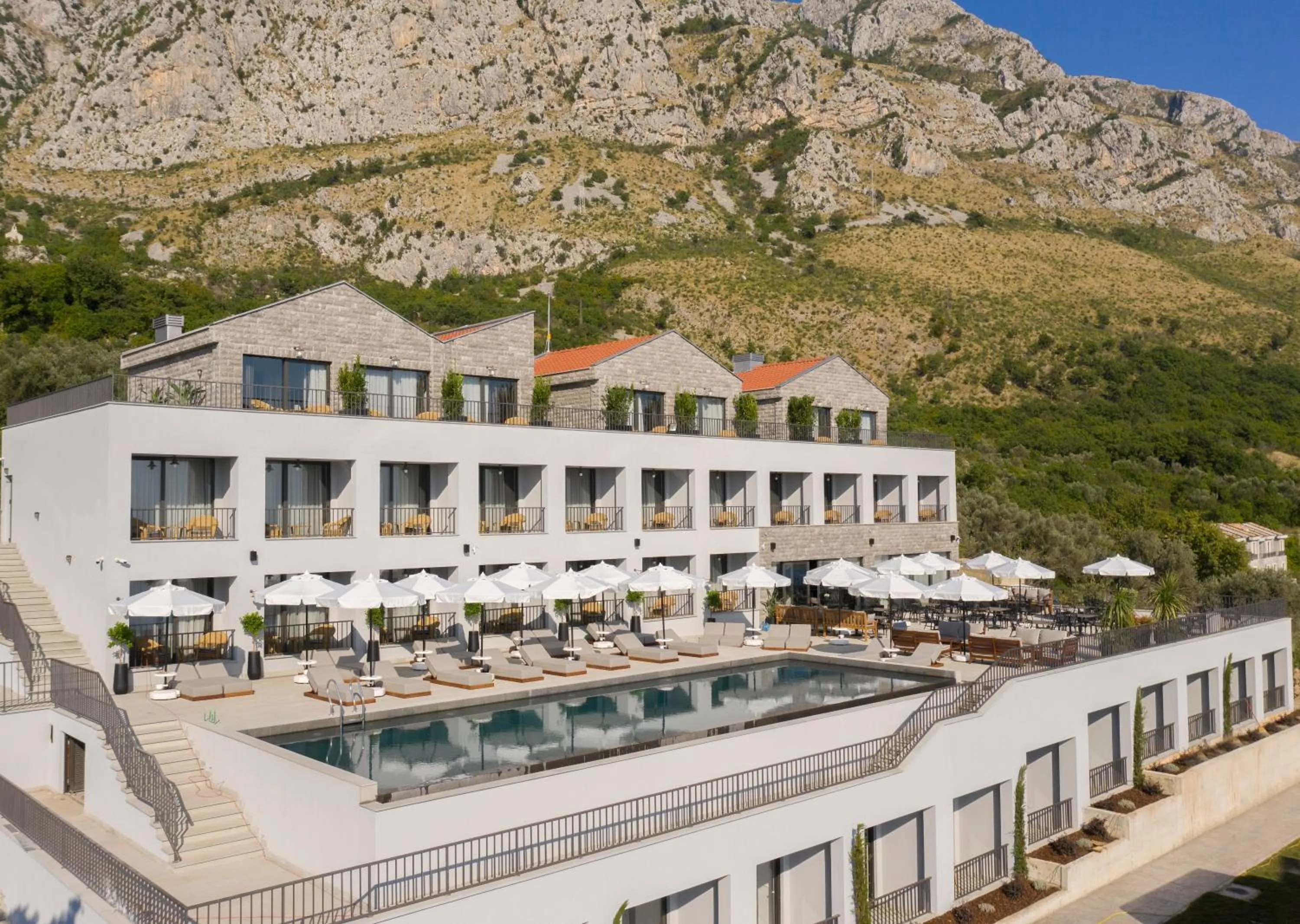 Property building in Vivid Blue Serenity Resort