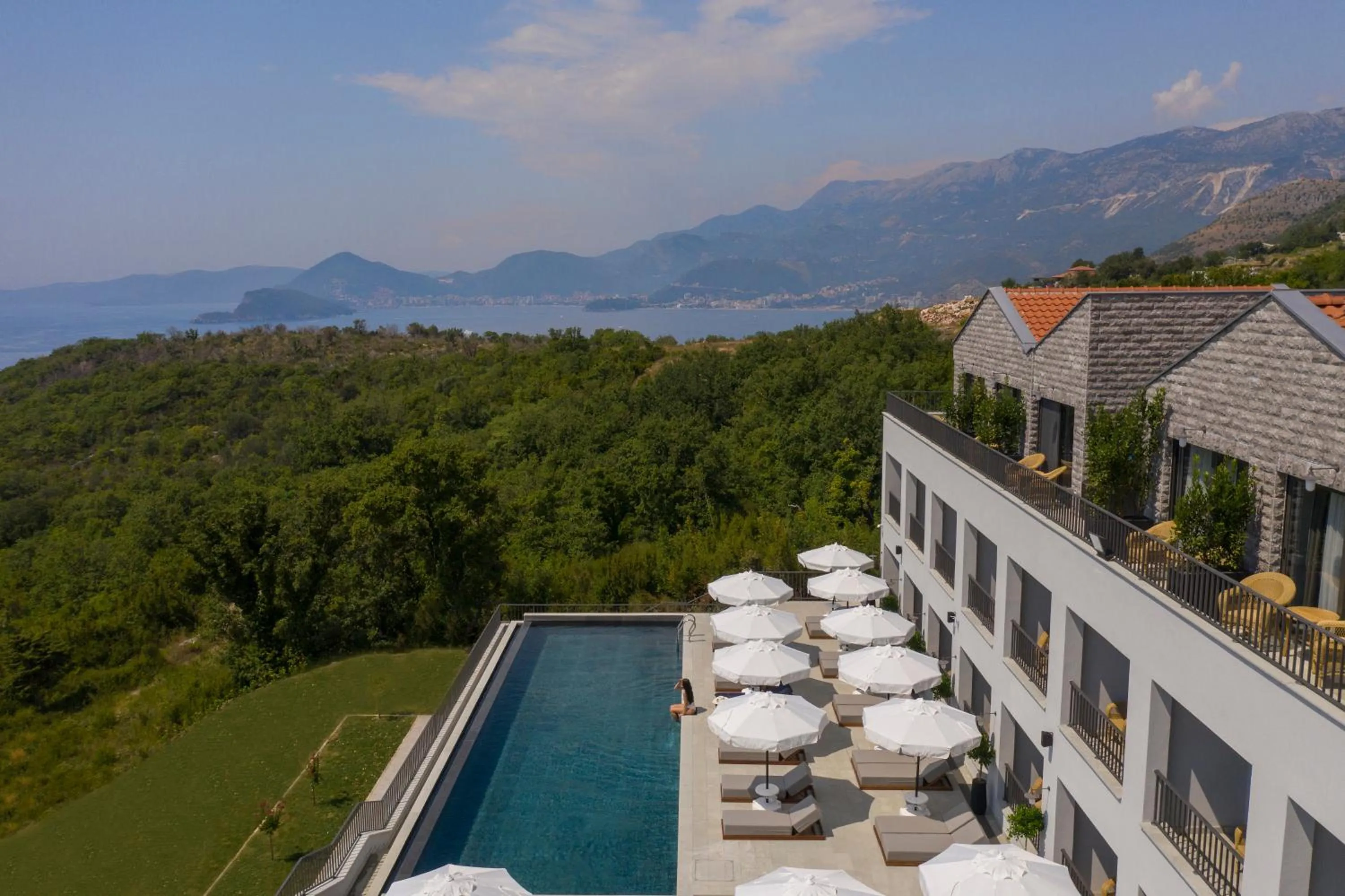 Property building in Vivid Blue Serenity Resort