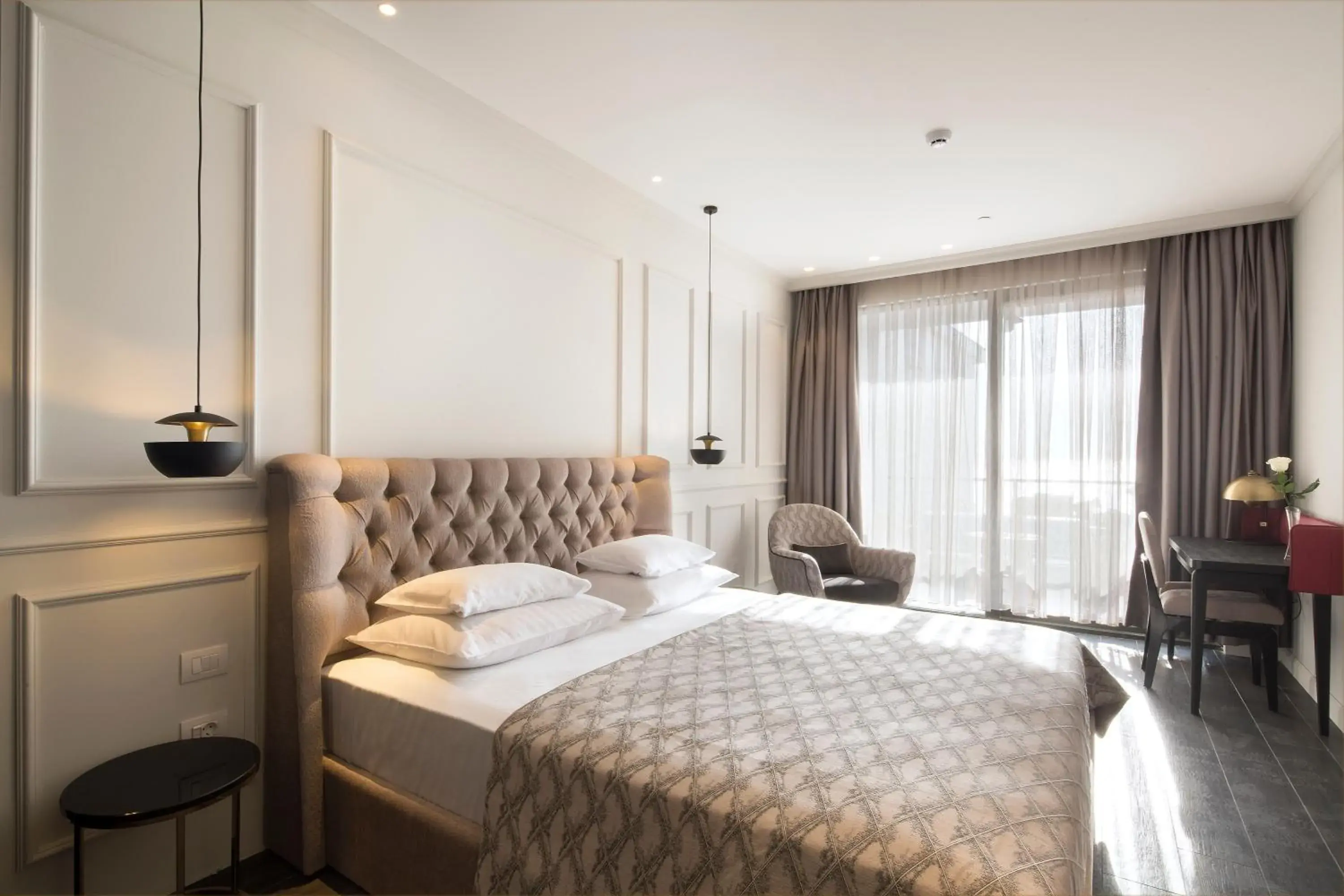 Double Room with Balcony in Vivid Blue Serenity Resort Double Room with Balcony in Vivid Blue Serenity Resort