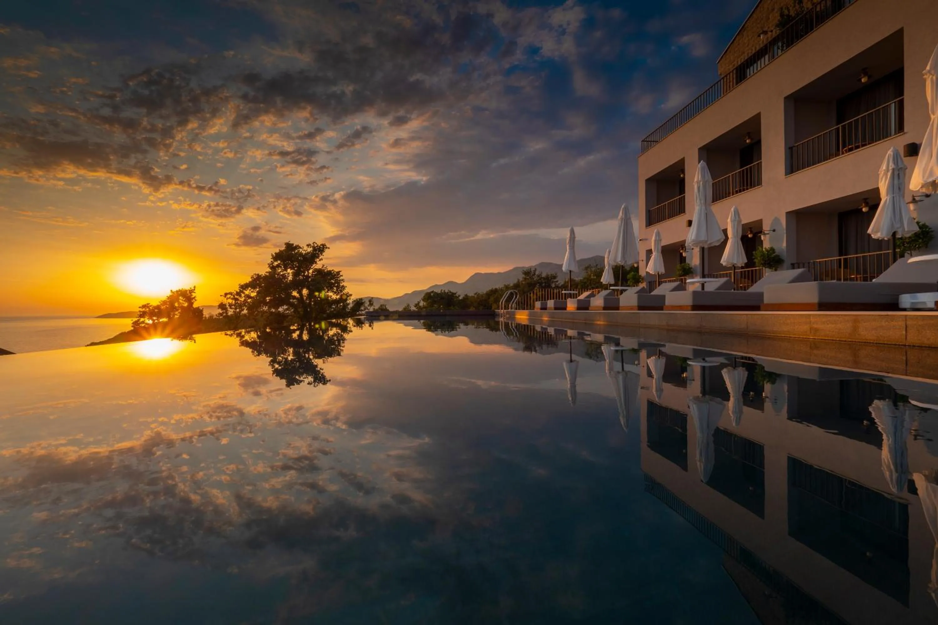 Property building in Vivid Blue Serenity Resort